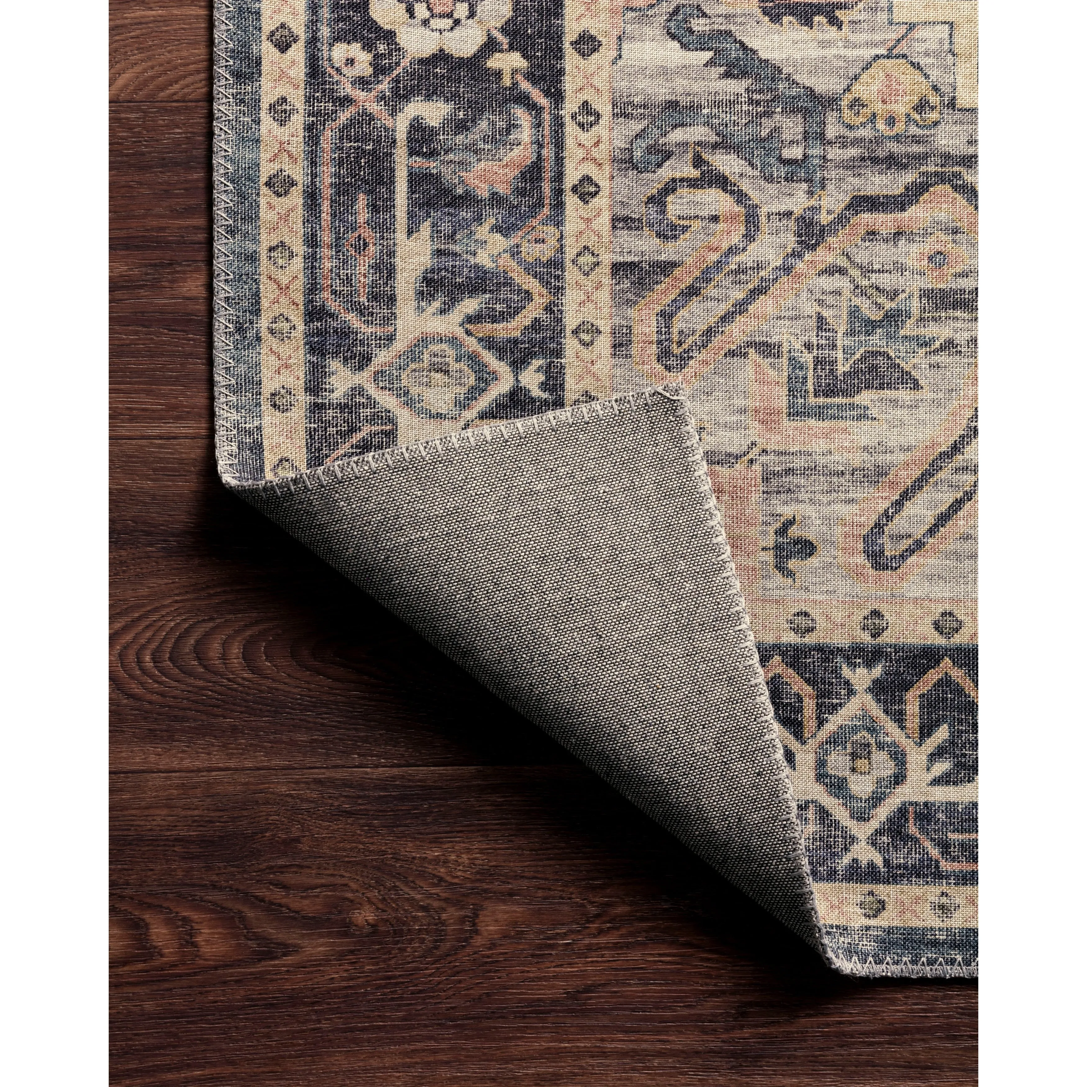 Alexander Home Venetian Printed Medallion Distressed Area Rug
