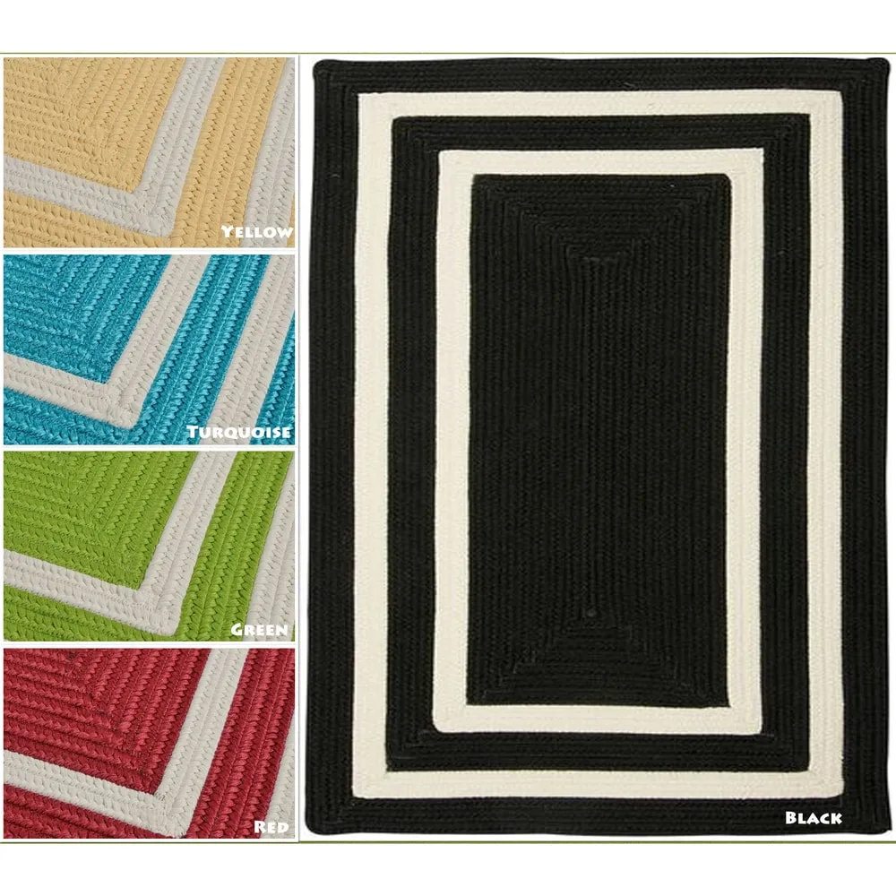 All-season Indoor/Outdoor Braided Reversible Rug USA MADE