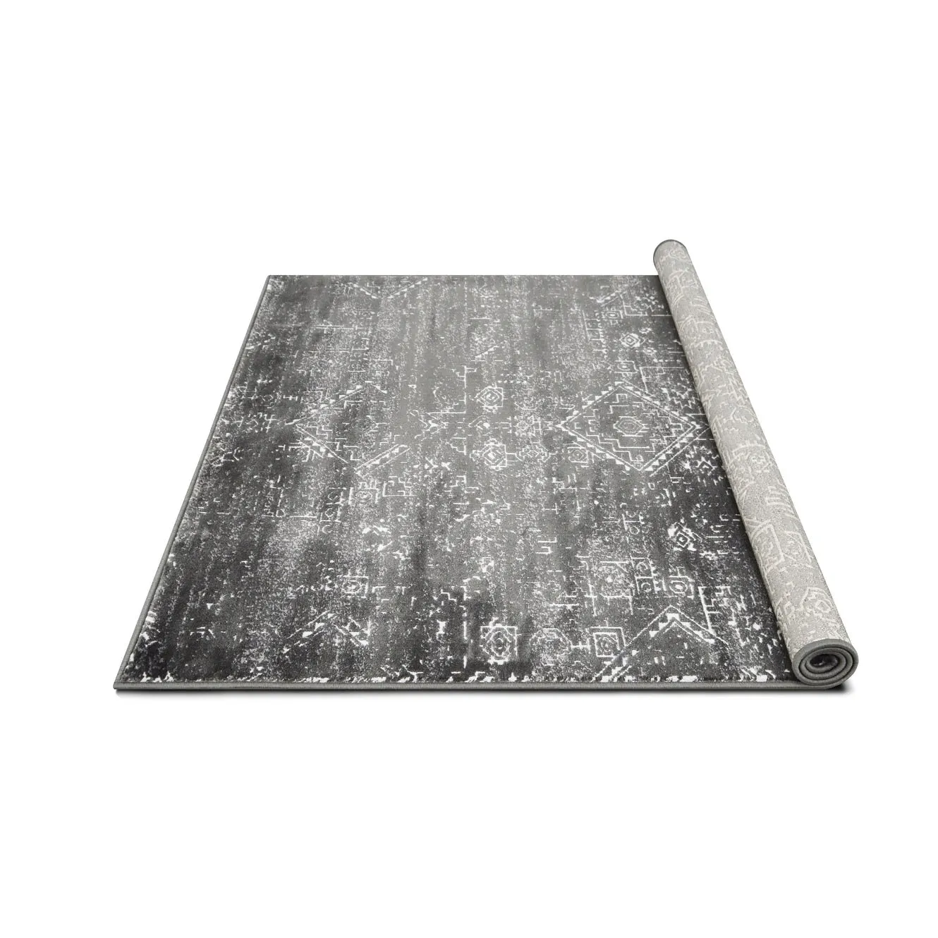 Allstar Living Room Rug with Persian Distressed Abadeh design