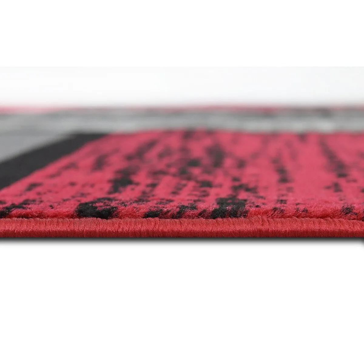 Allstar Modern Accent Rug with Mosaic Rectangle design