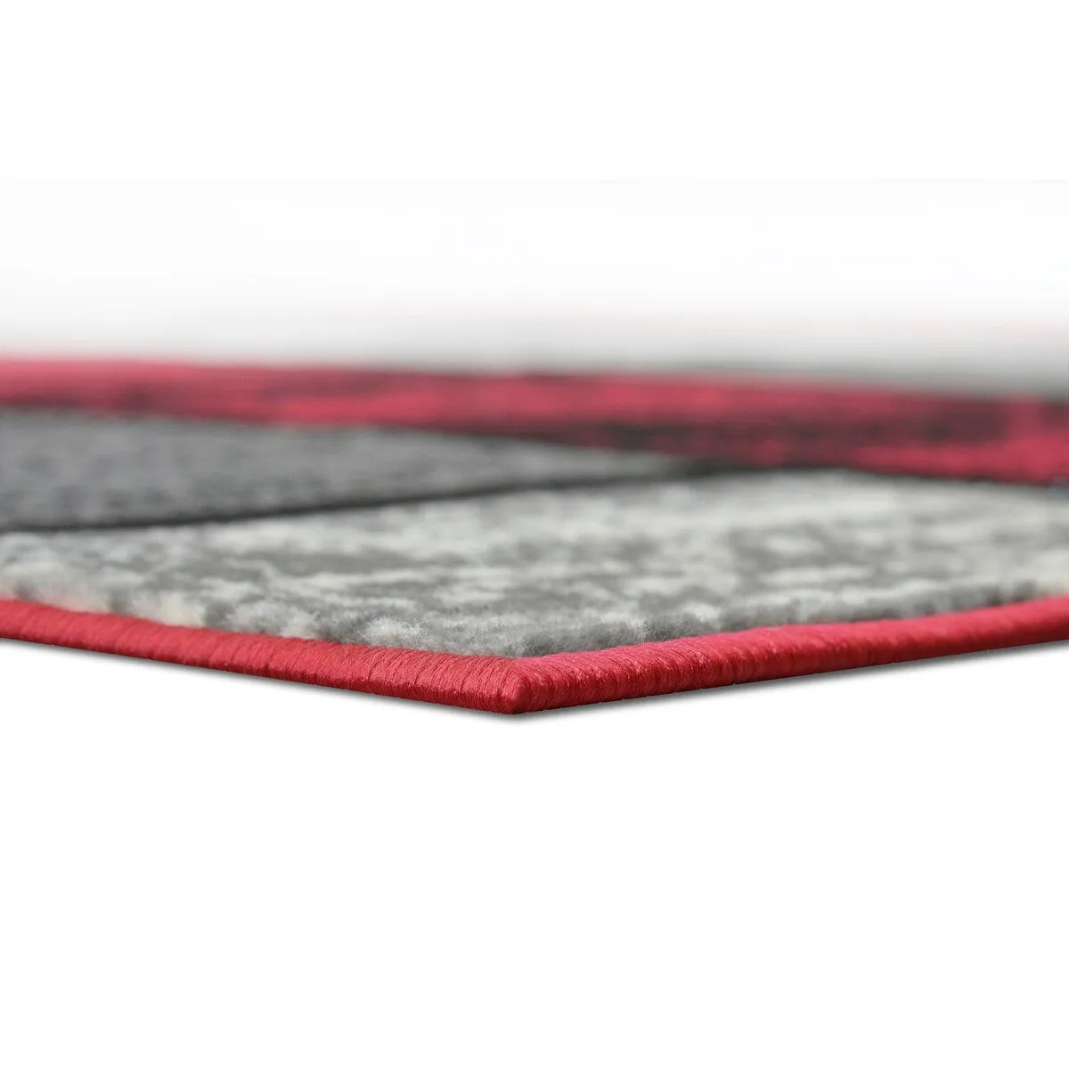 Allstar Modern Accent Rug with Mosaic Rectangle design