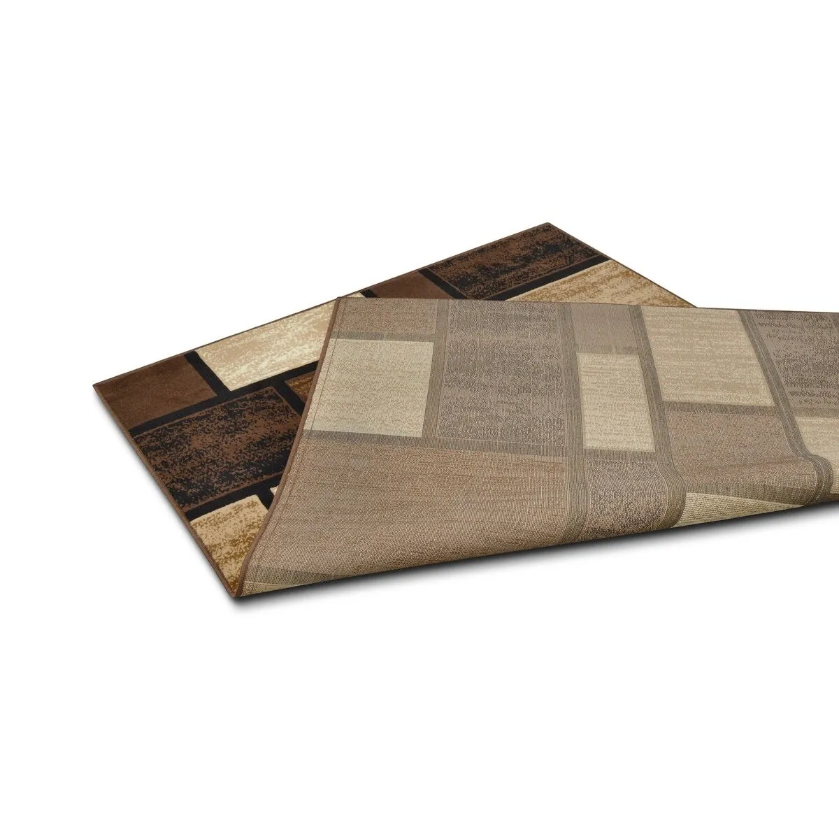 Allstar Modern Accent Rug with Mosaic Rectangle design
