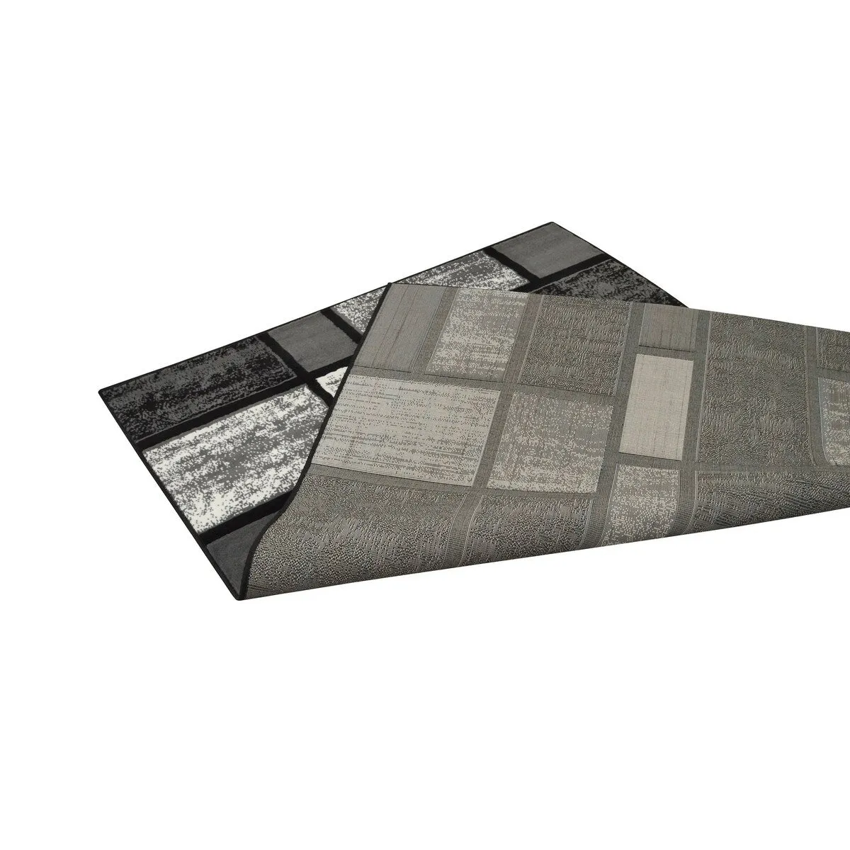 Allstar Modern Accent Rug with Mosaic Rectangle design
