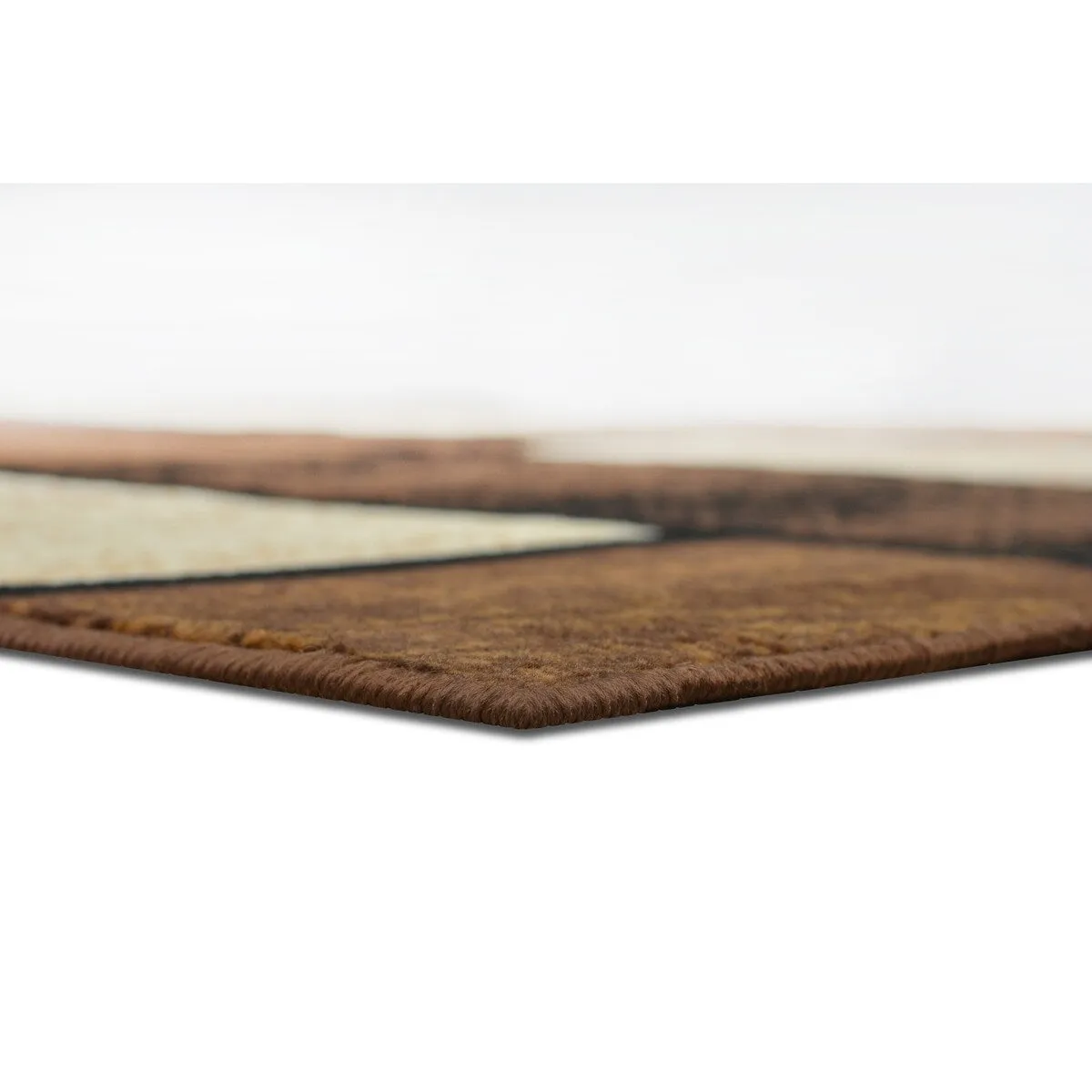 Allstar Modern Accent Rug with Mosaic Rectangle design