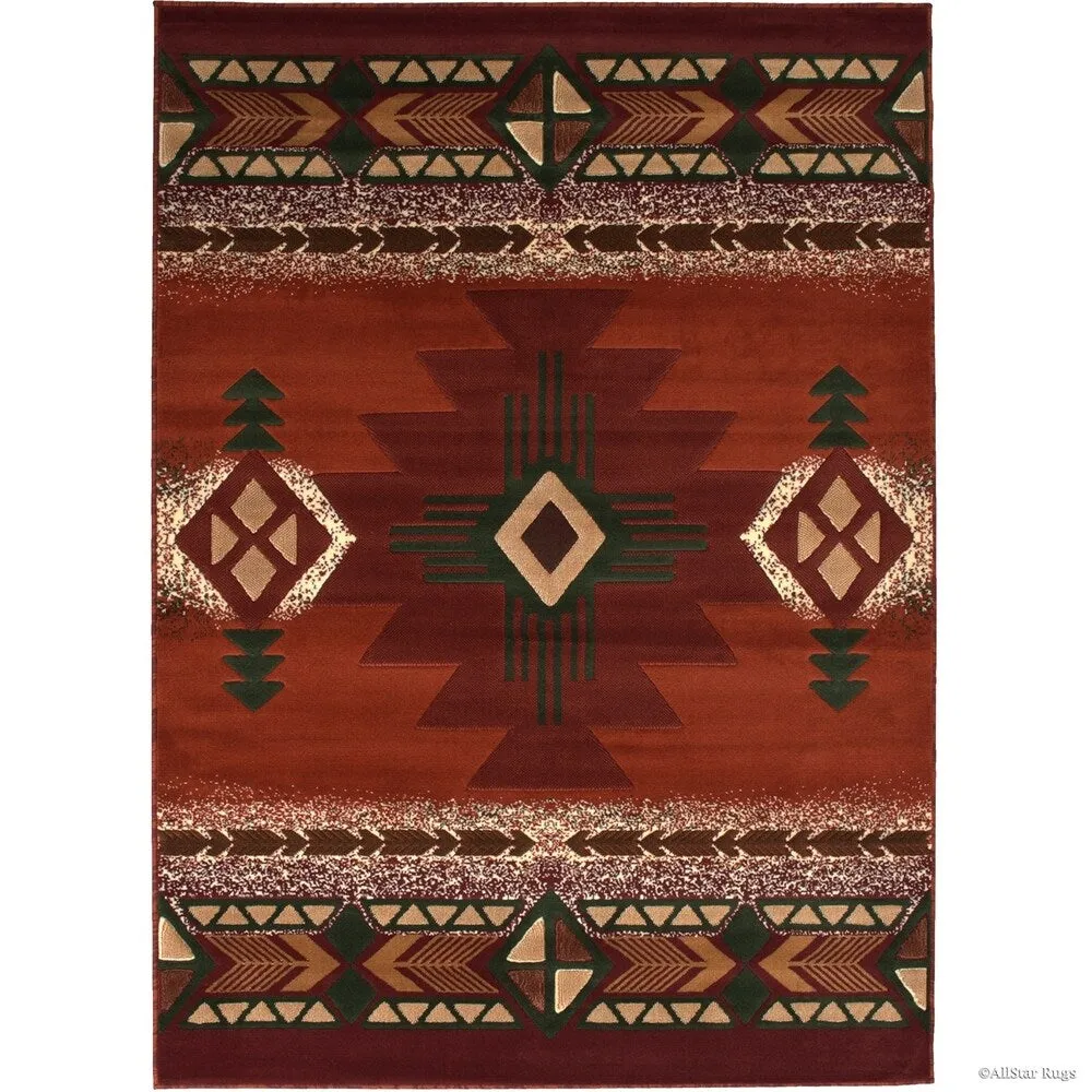 Allstar Woven Native American Area Rug