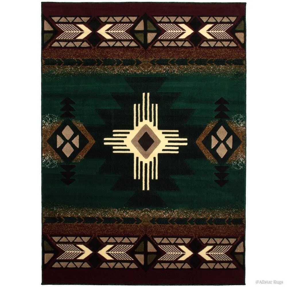 Allstar Woven Native American Area Rug