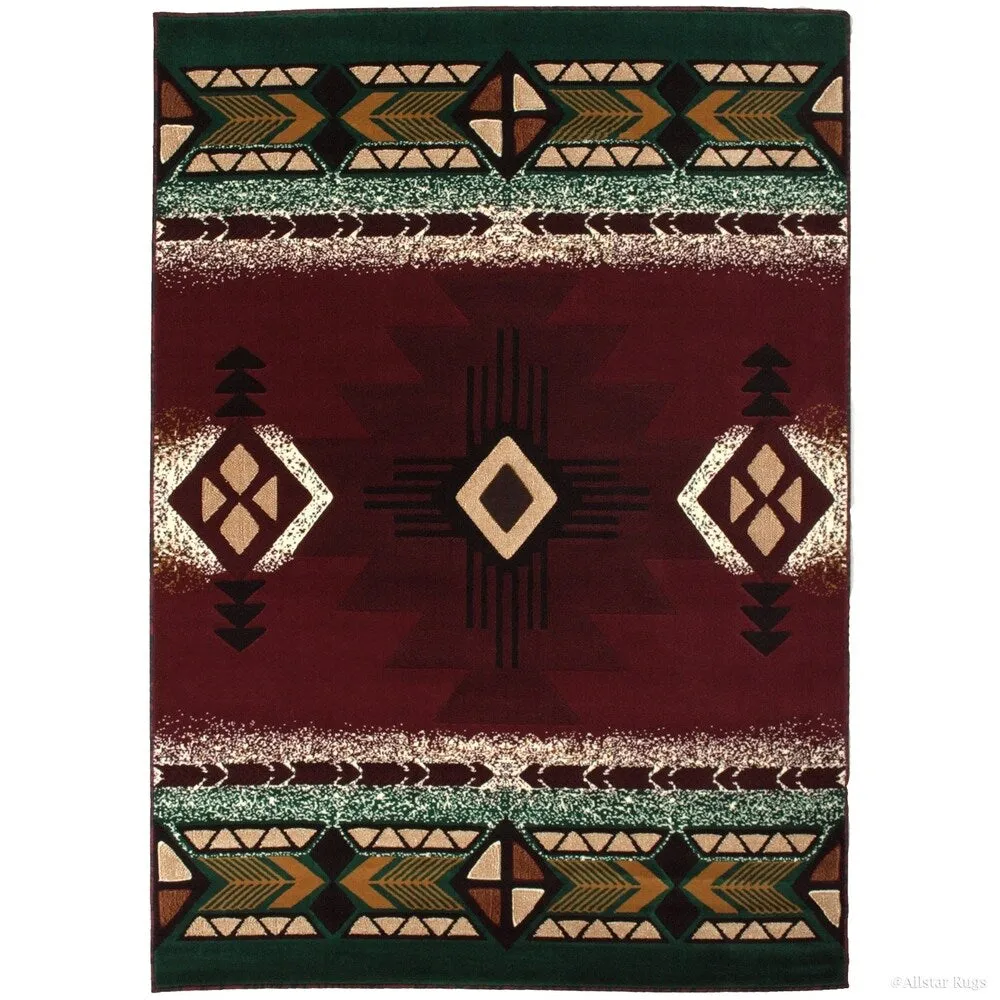 Allstar Woven Native American Area Rug