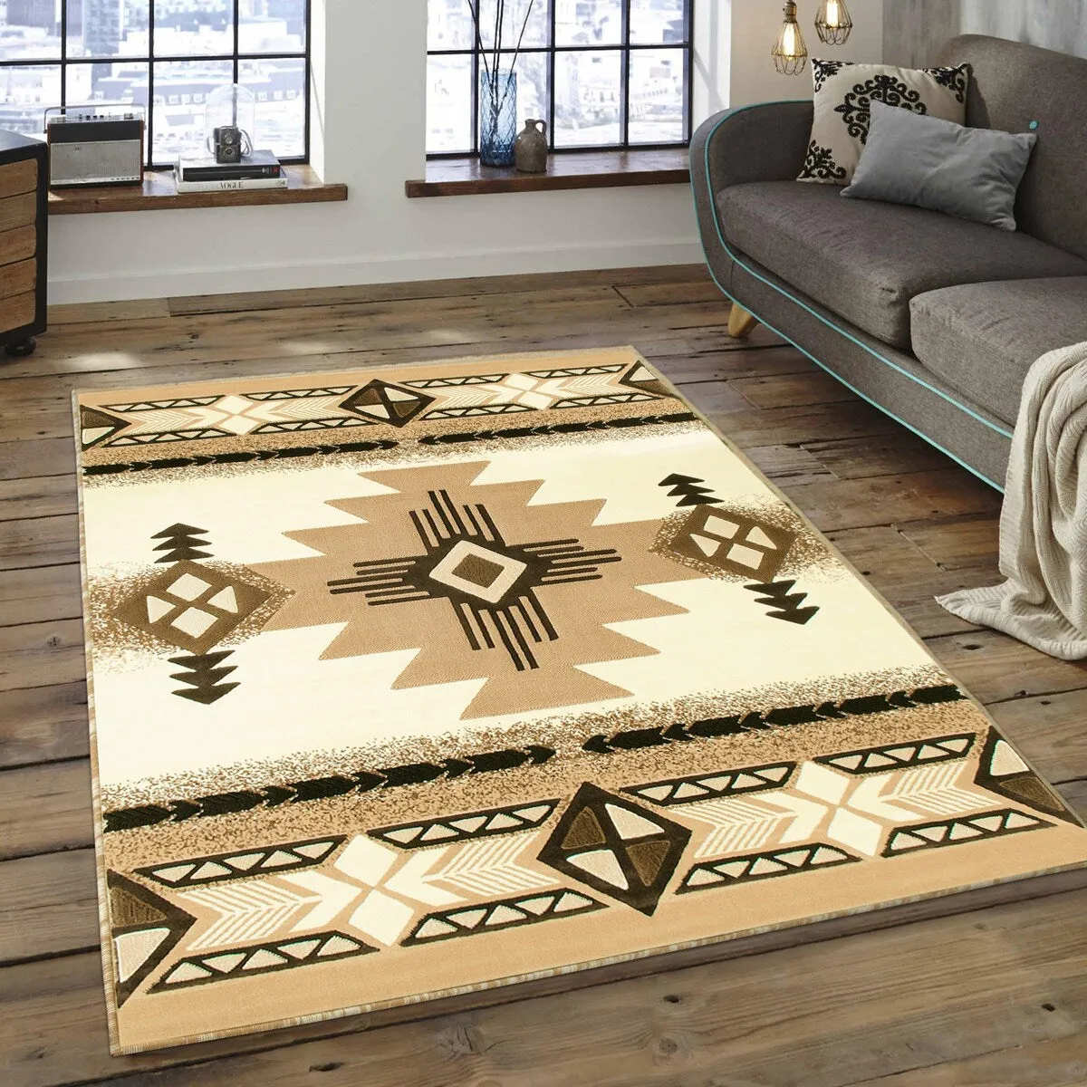 Allstar Woven Native American Area Rug
