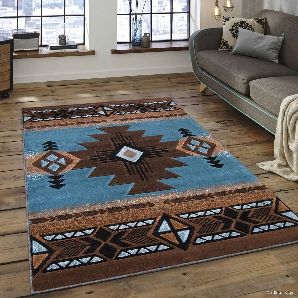 Allstar Woven Native American Area Rug