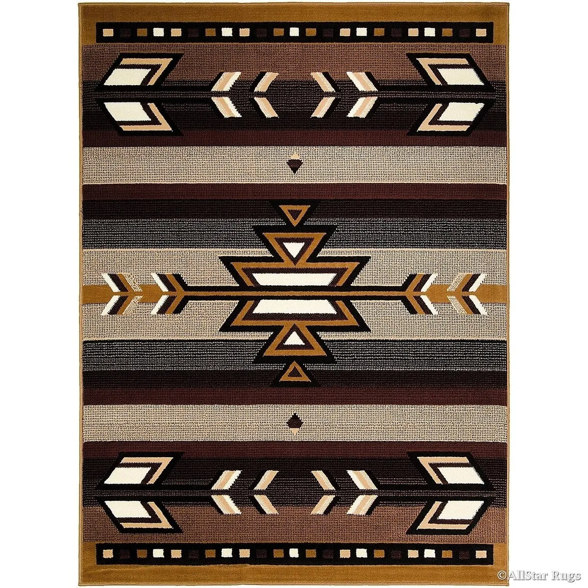 Allstar Woven Persian Flower Western Rug