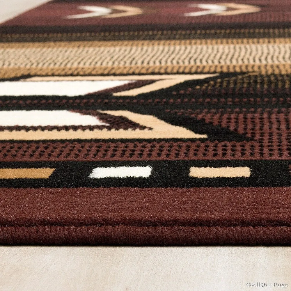 Allstar Woven Persian Flower Western Rug