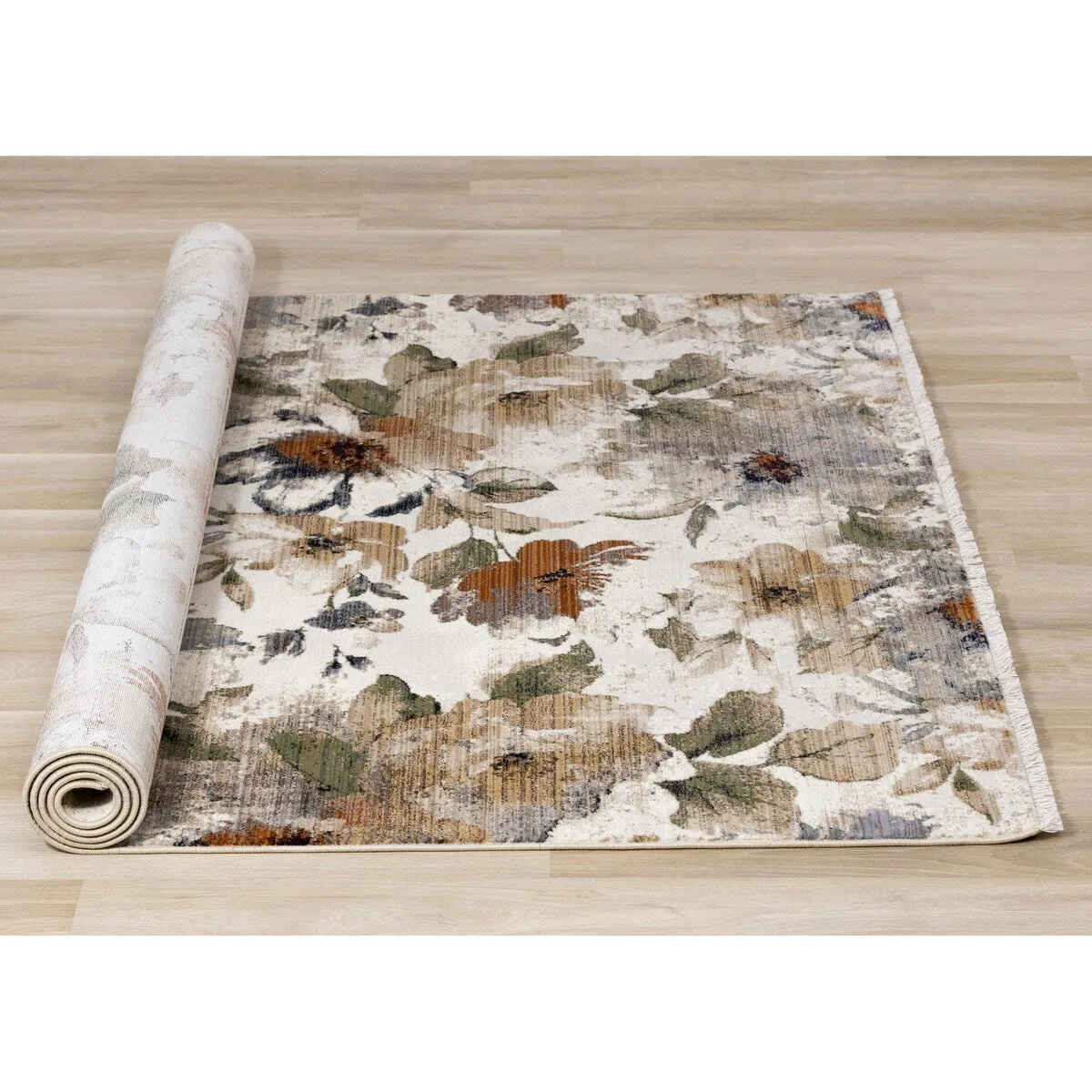 Alpine Rug Co. Sydney Cream Beige Warm Botantical Area Rug