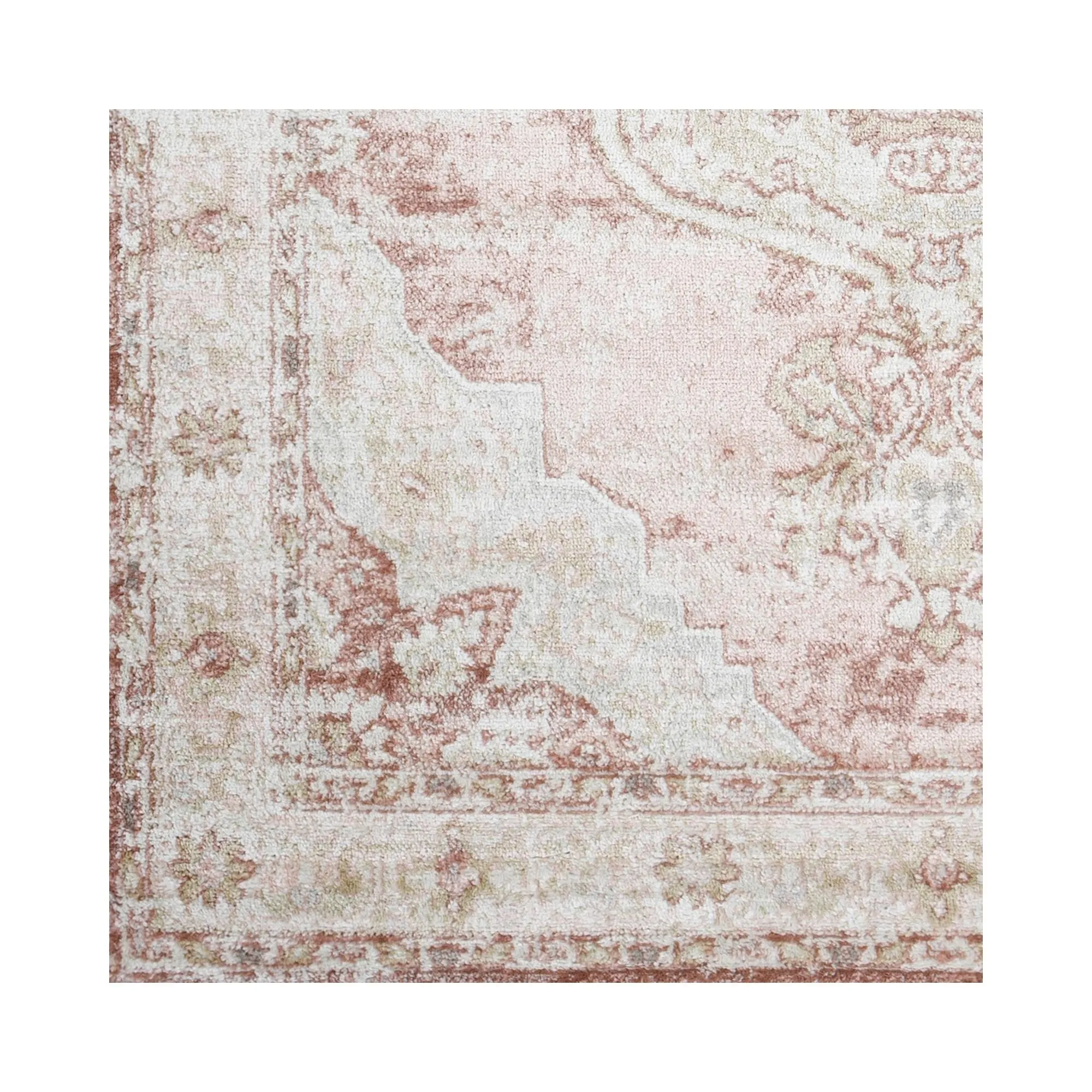 Amber Modern Patchwork Area Rug