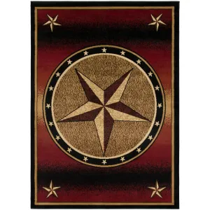 American Destination Amarillo Western Star Area Rug