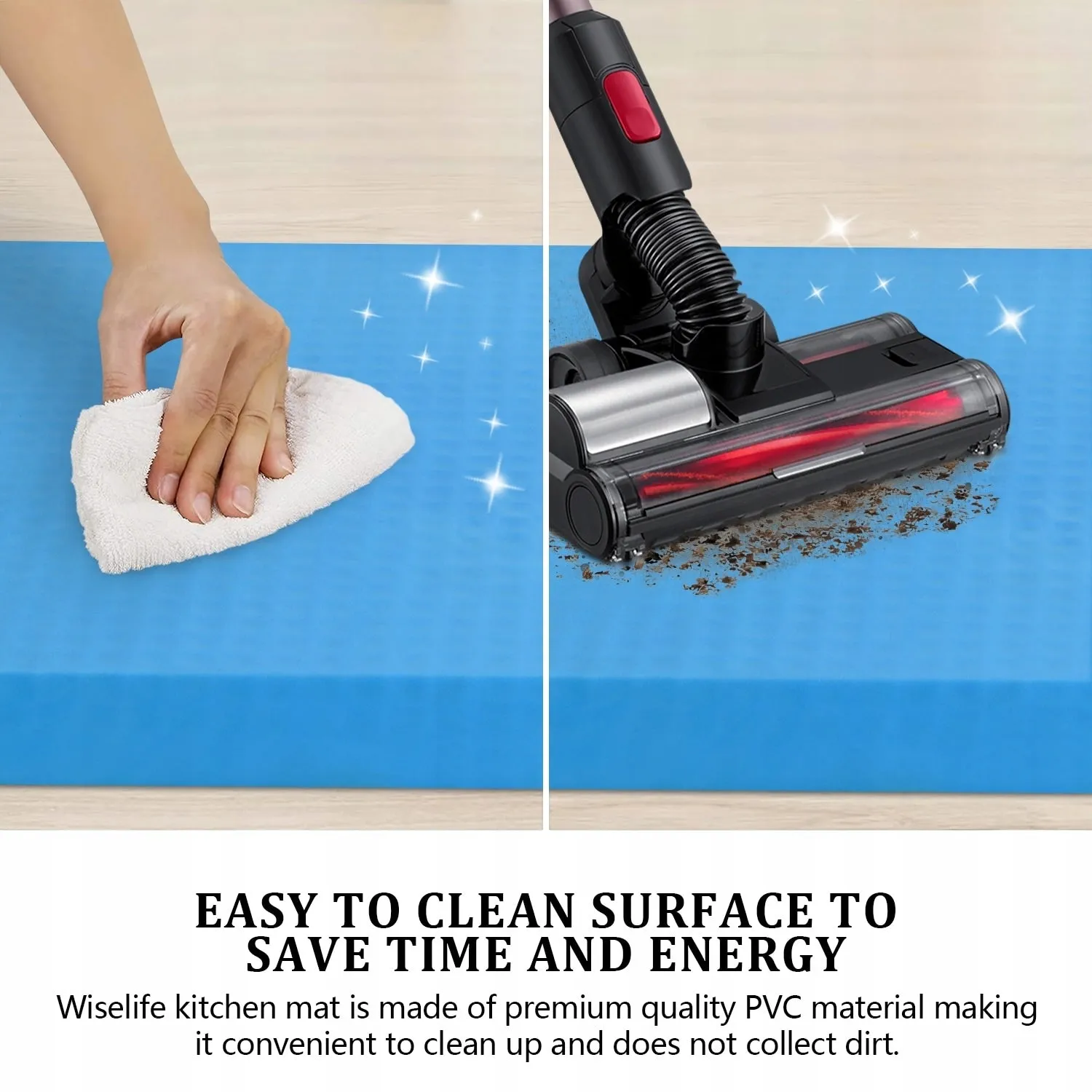 Anti Fatigue Cushioned Mats for Kitchen Bathroom. Comfort Mat for Home Office