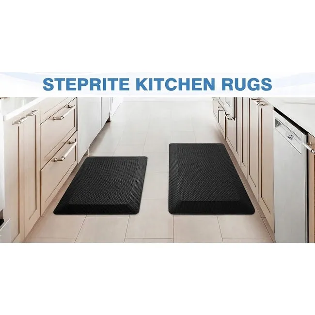 Anti Fatigue Cushioned Mats for Kitchen Bathroom. Comfort Mat for Home Office