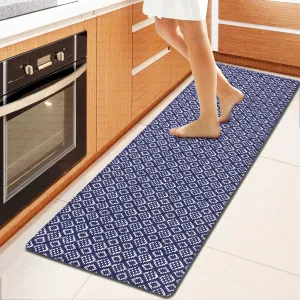 Anti-Fatigue Kitchen/Bathroom/Bed side Mat Hand Woven Runner Rug Cushioned Cotton Mat 18x48'' - 18''x48''