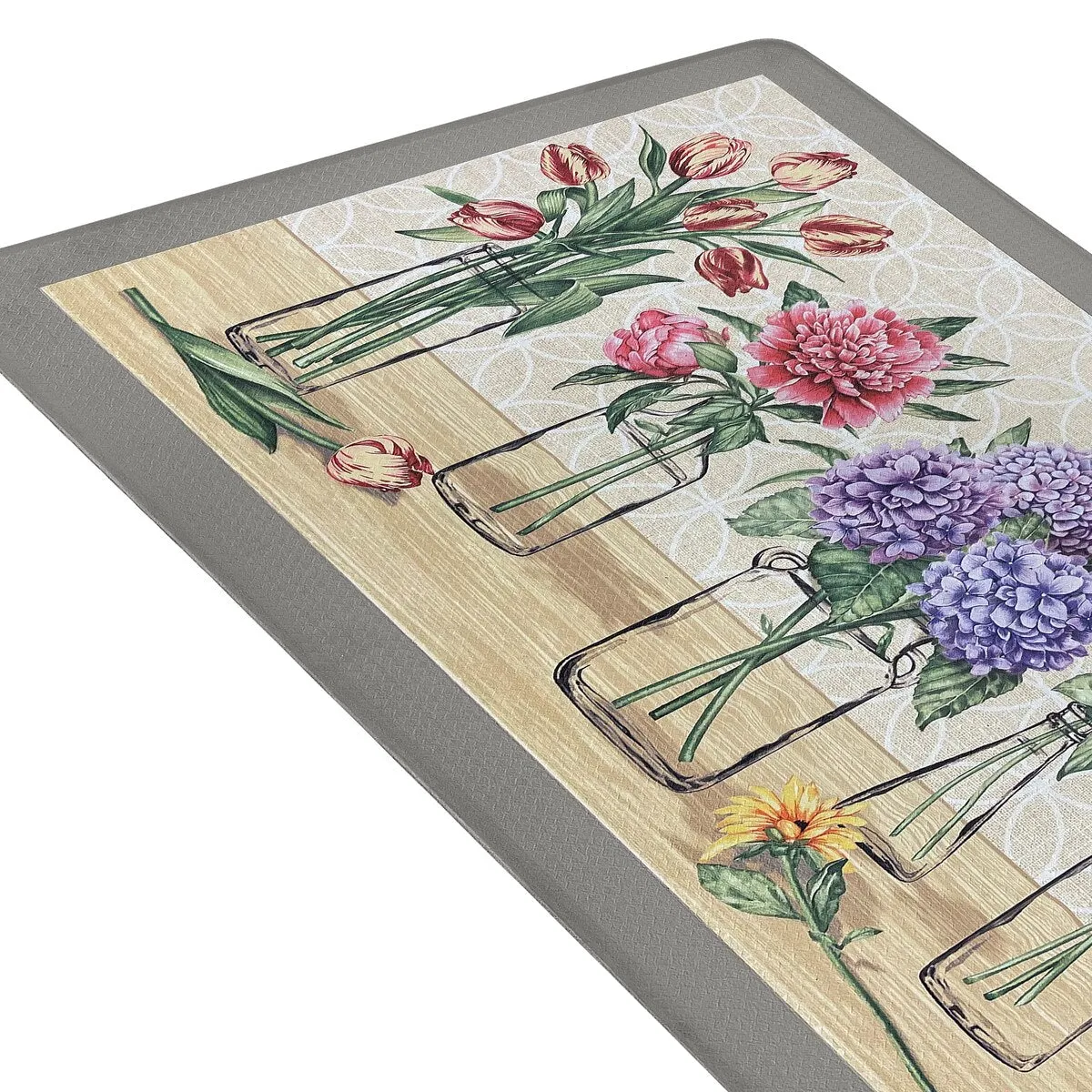 Anti Fatigue Mat 18x30 - Garden Blooms - 18W X 30L