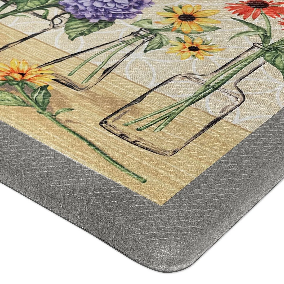 Anti Fatigue Mat 18x30 - Garden Blooms - 18W X 30L