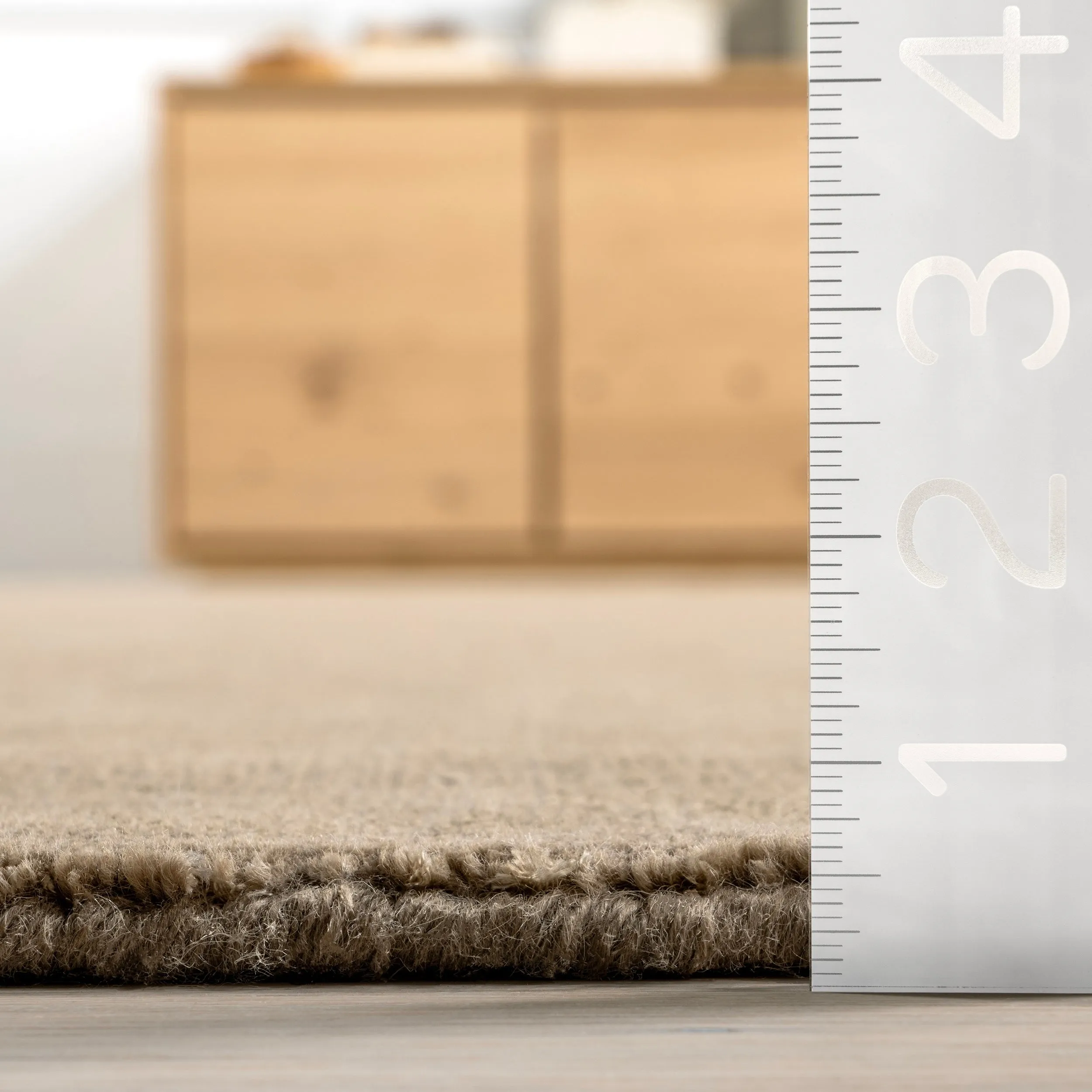 Arrel Speckled Wool-Blend Area Rug