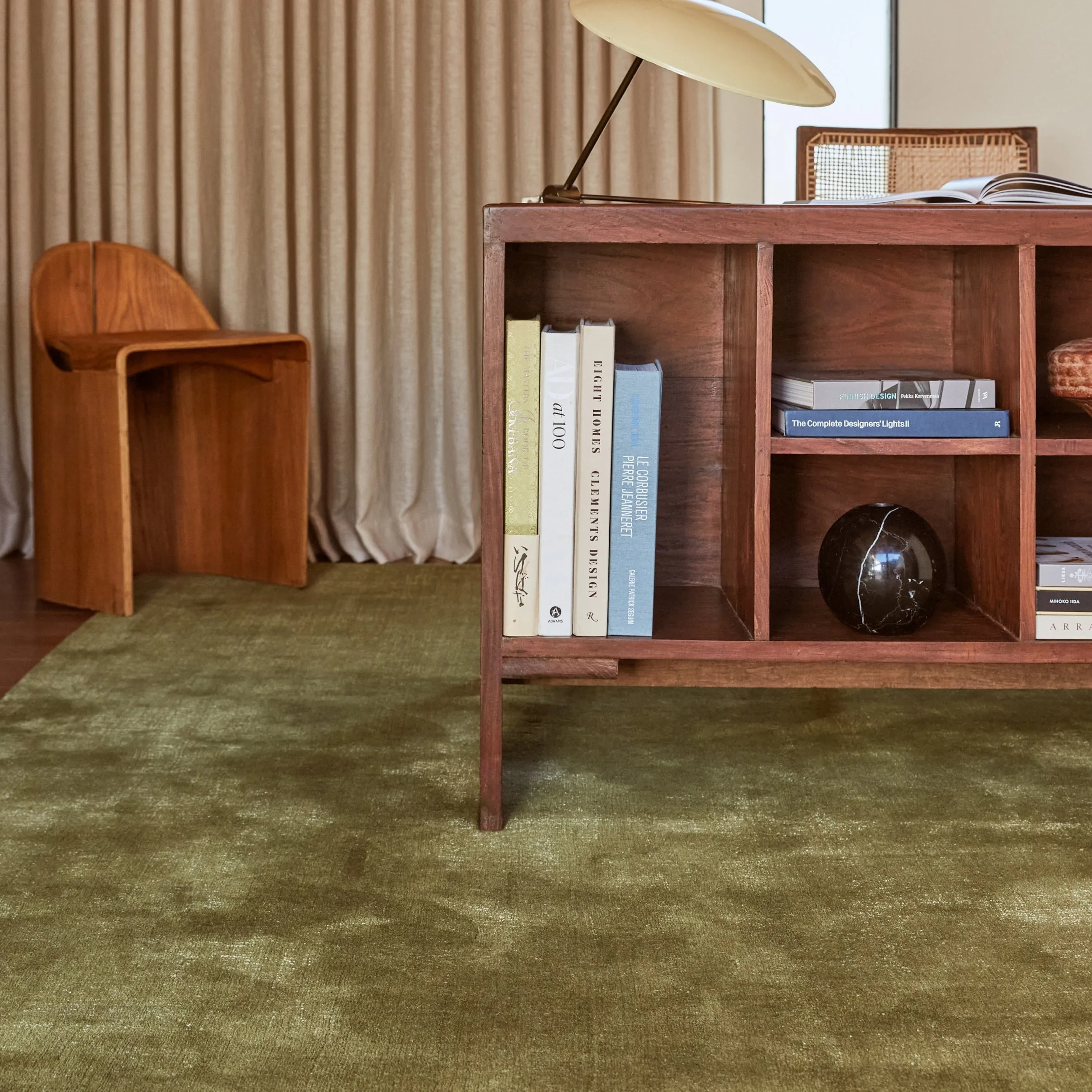 Arrel Speckled Wool-Blend Area Rug