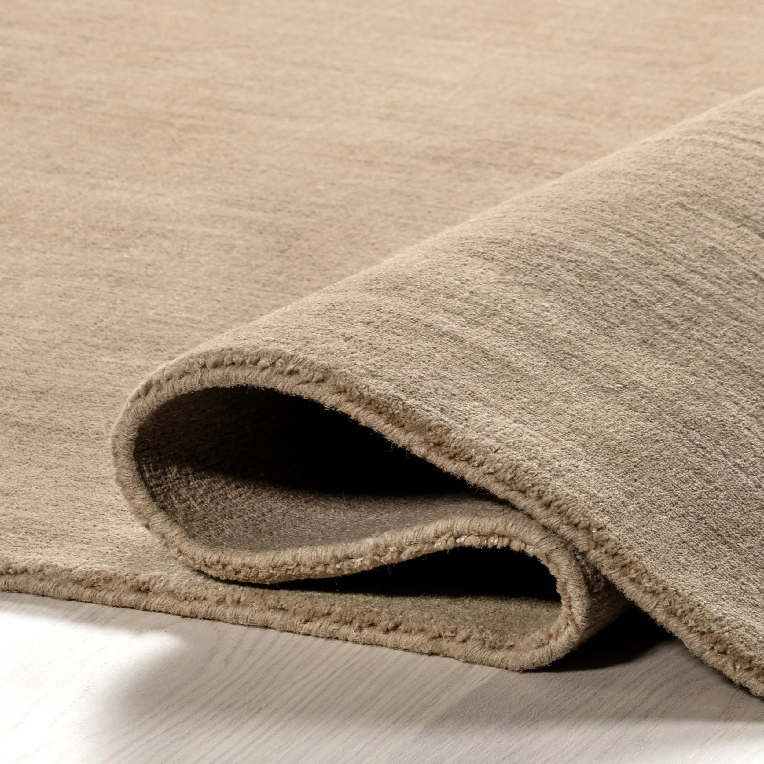 Arrel Speckled Wool-Blend Area Rug