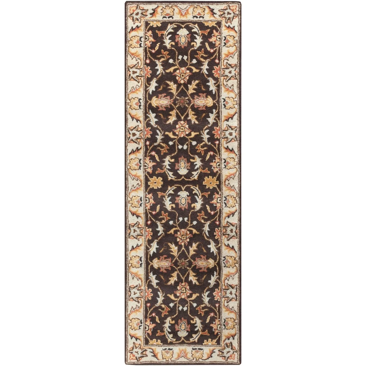 Artistic Weavers Coliseum Hand Tufted Traditional Border Wool Area Rug