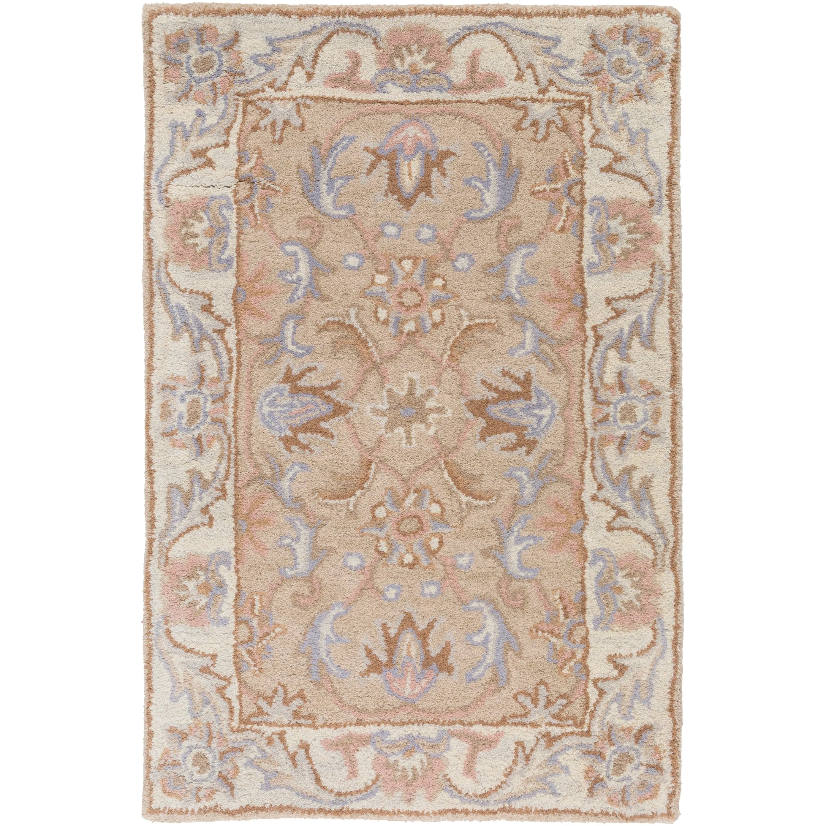 Artistic Weavers Coliseum Hand Tufted Traditional Border Wool Area Rug