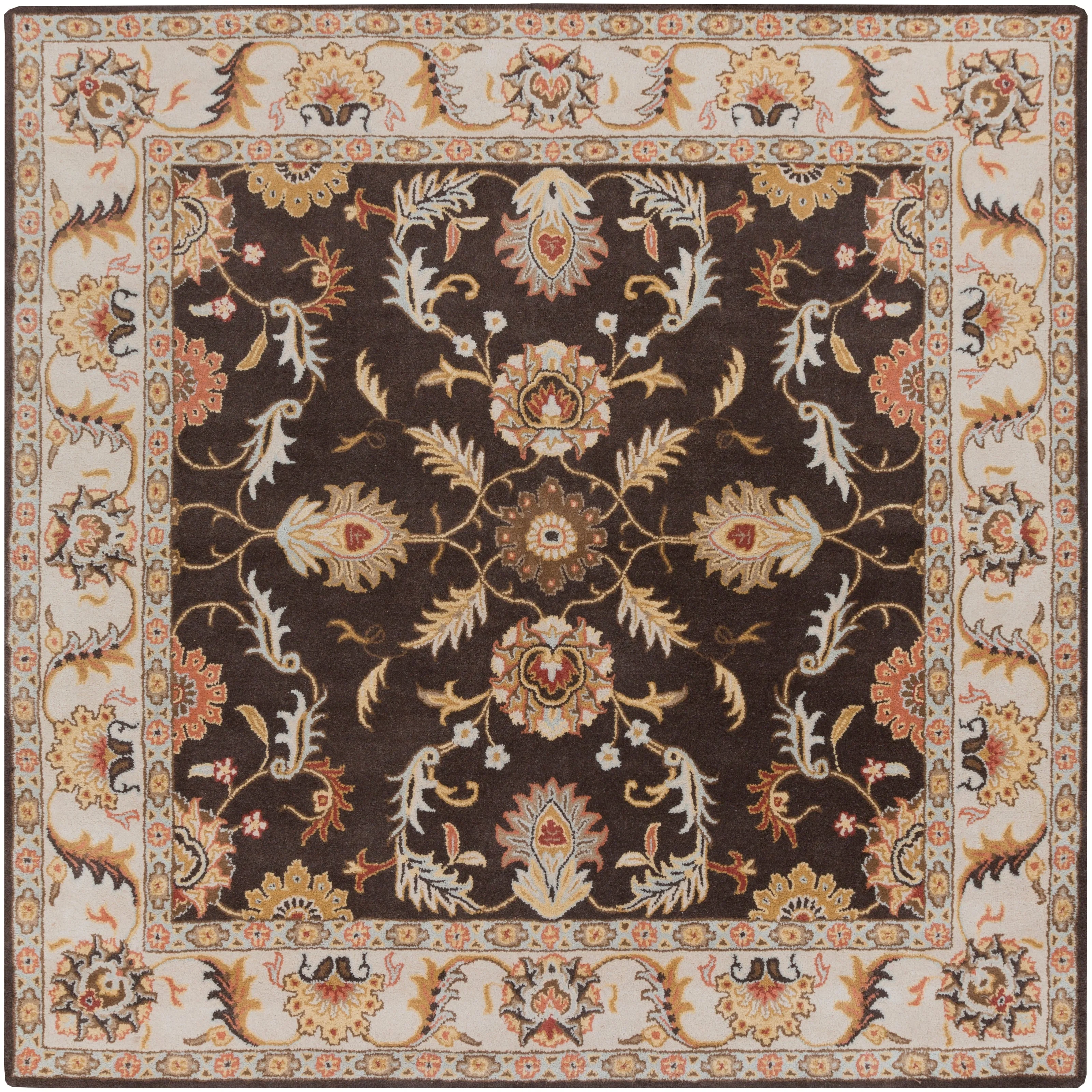 Artistic Weavers Coliseum Hand Tufted Traditional Border Wool Area Rug