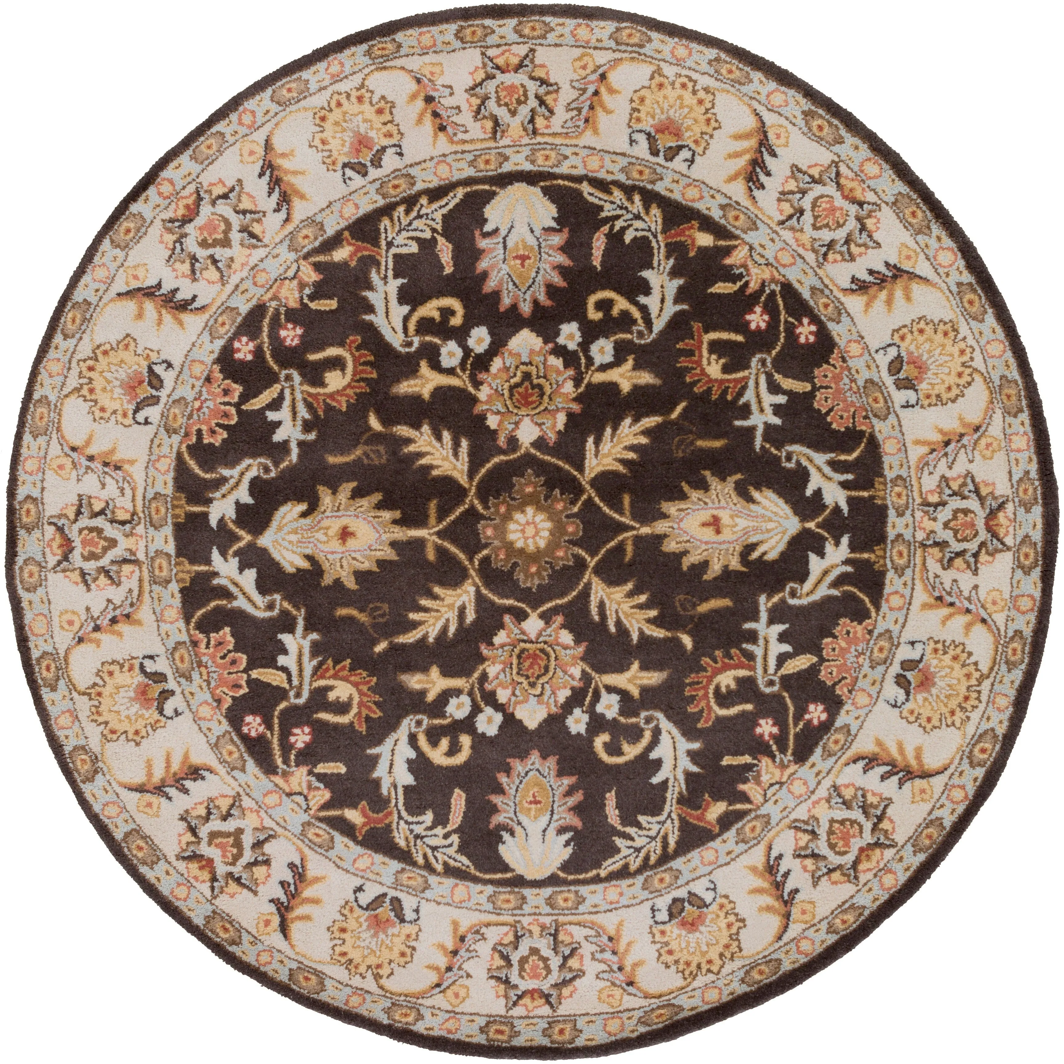 Artistic Weavers Coliseum Hand Tufted Traditional Border Wool Area Rug