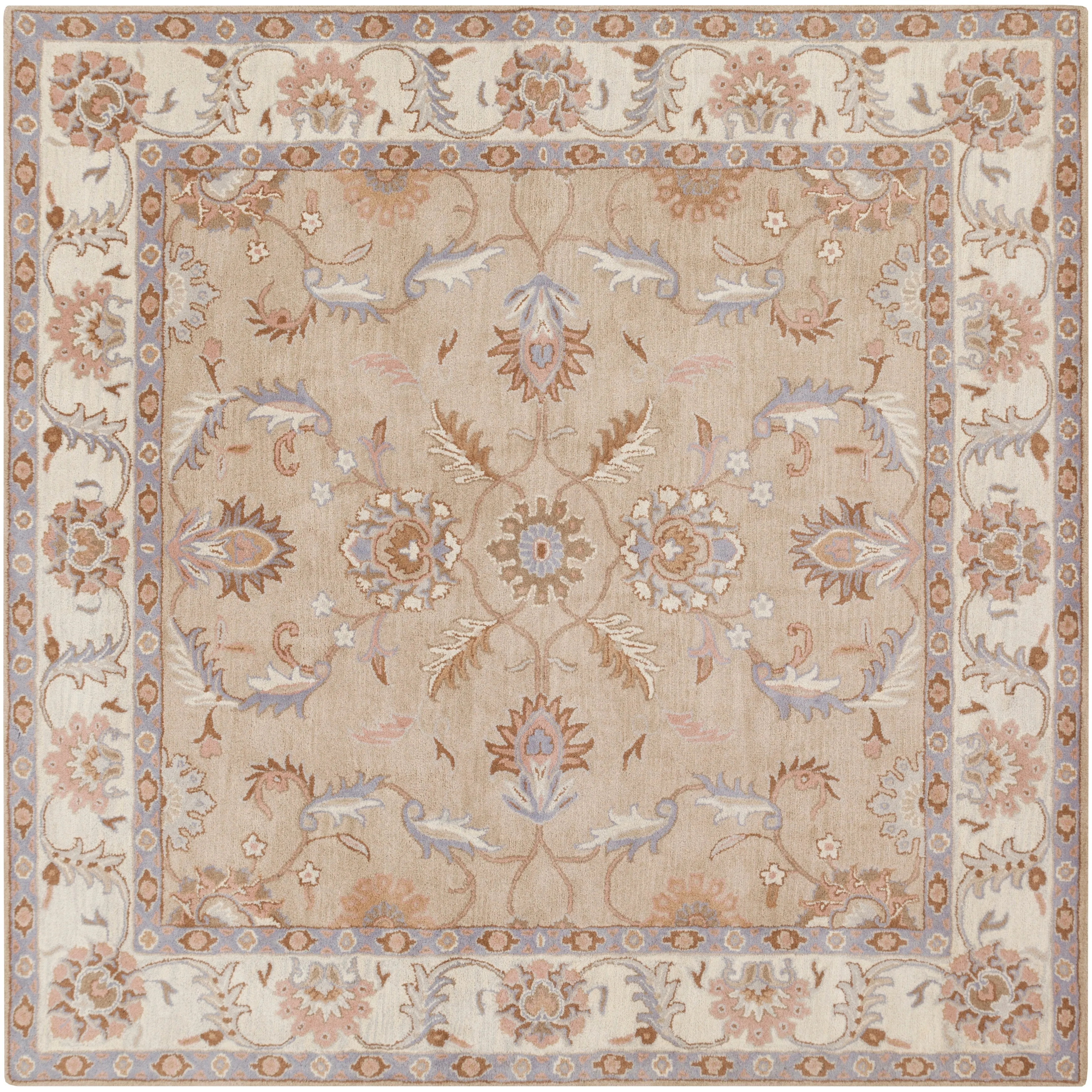 Artistic Weavers Coliseum Hand Tufted Traditional Border Wool Area Rug