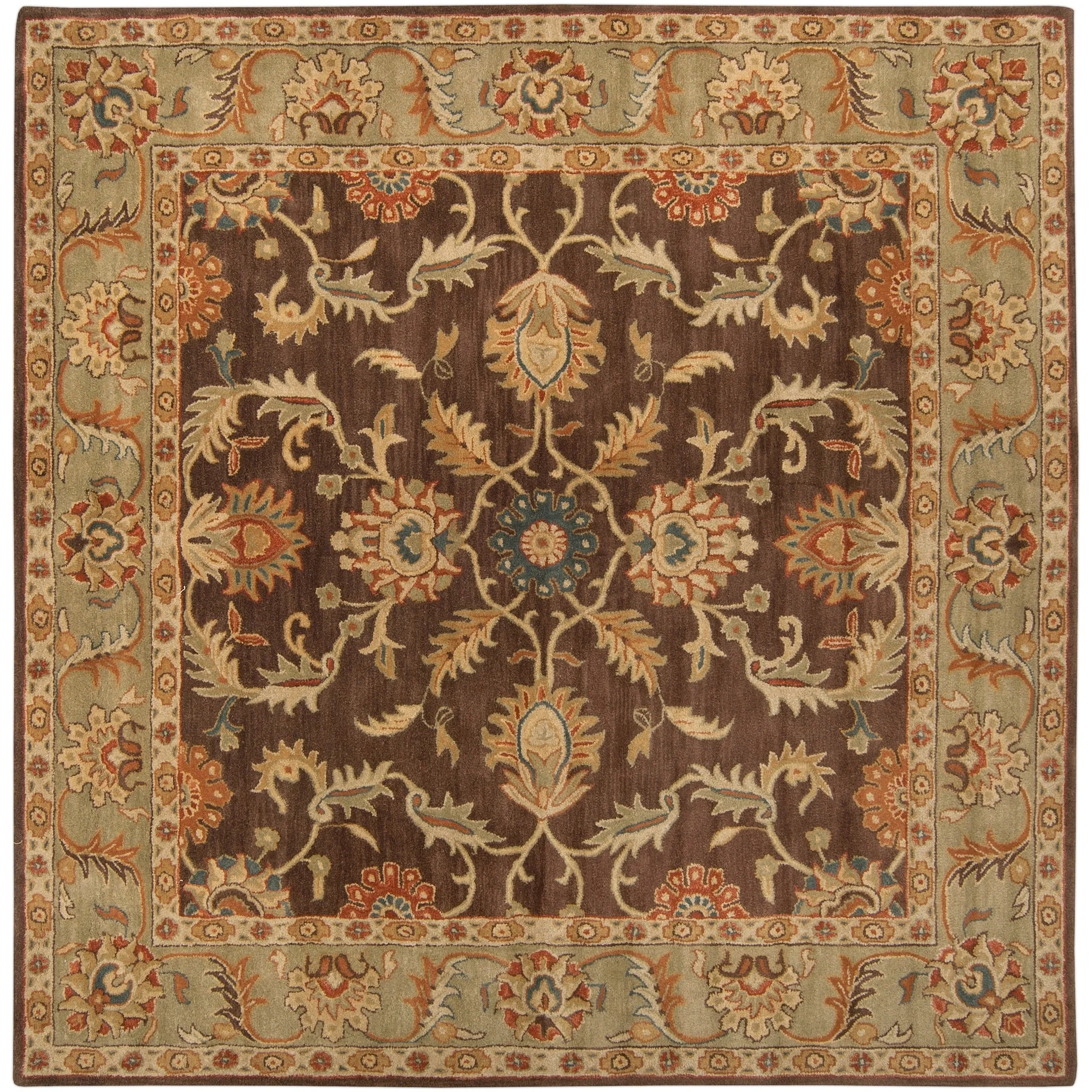 Artistic Weavers Coliseum Hand Tufted Traditional Border Wool Area Rug