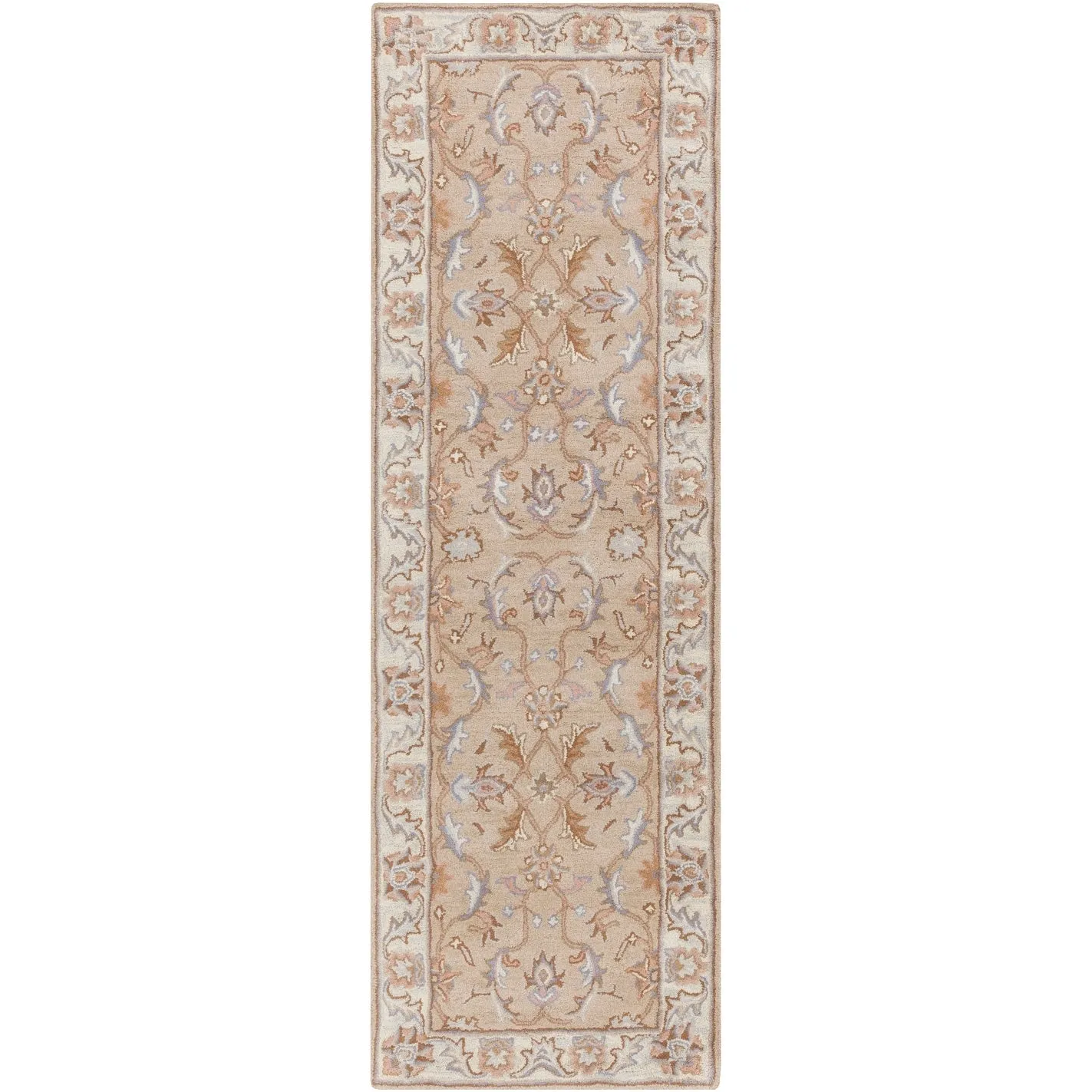Artistic Weavers Coliseum Hand Tufted Traditional Border Wool Area Rug