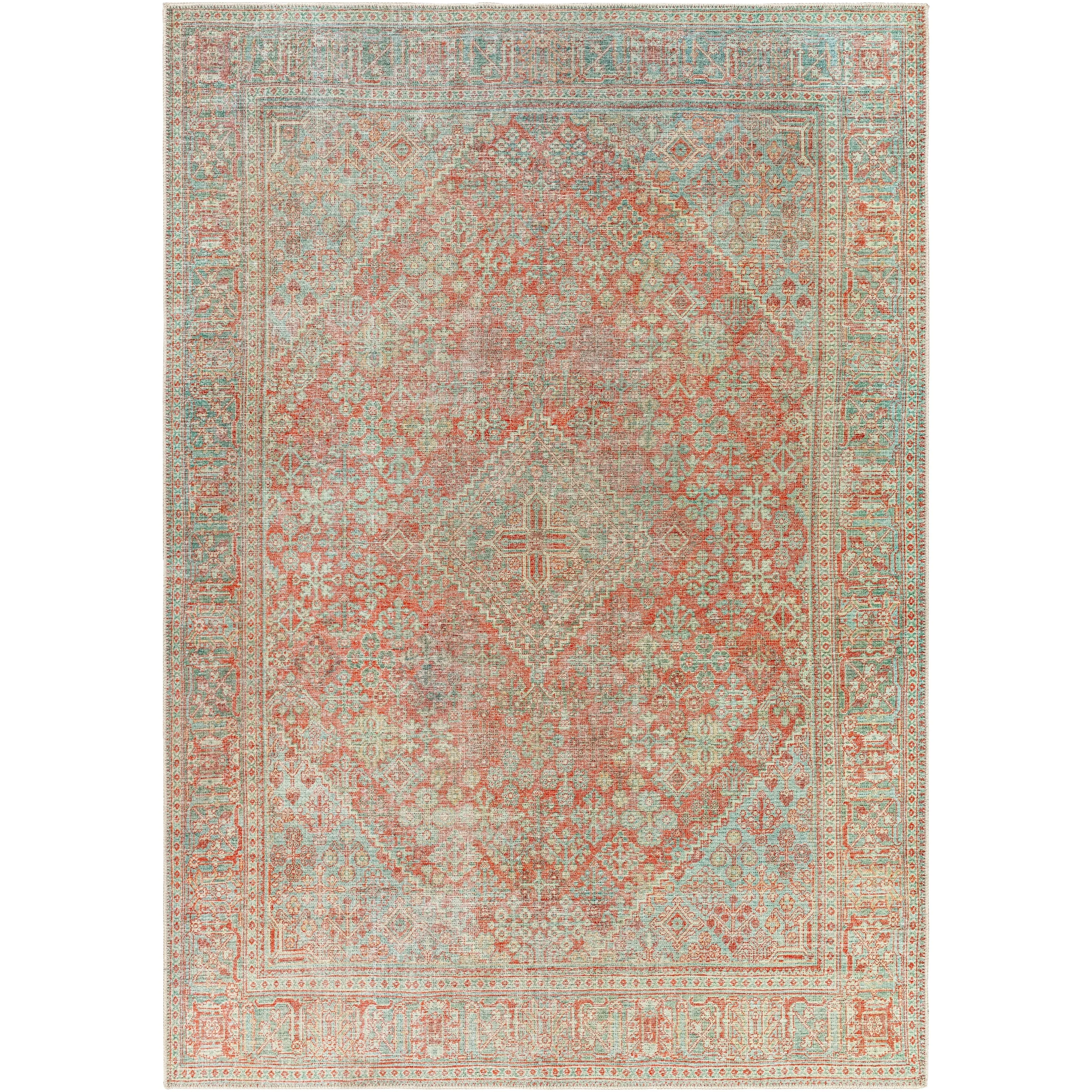 Artistic Weavers Dalaberto Traditional Medallion Washable Area Rug