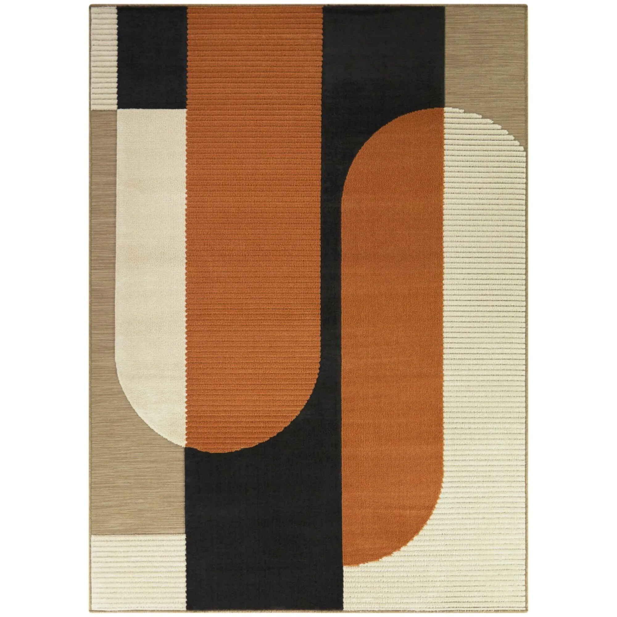 Astbury Modern Abstract Area Rug
