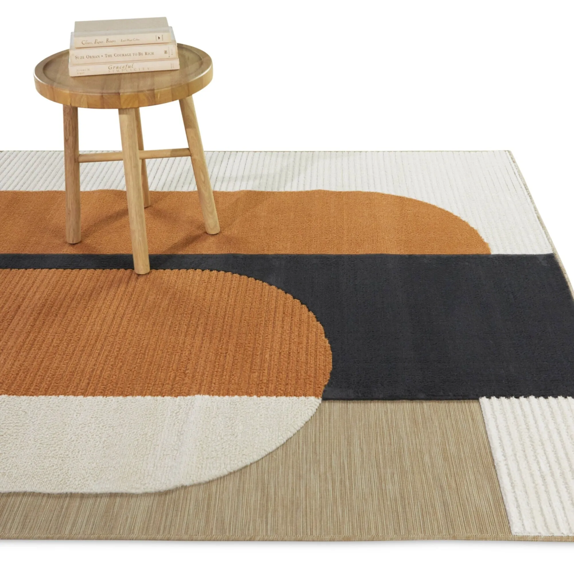 Astbury Modern Abstract Area Rug