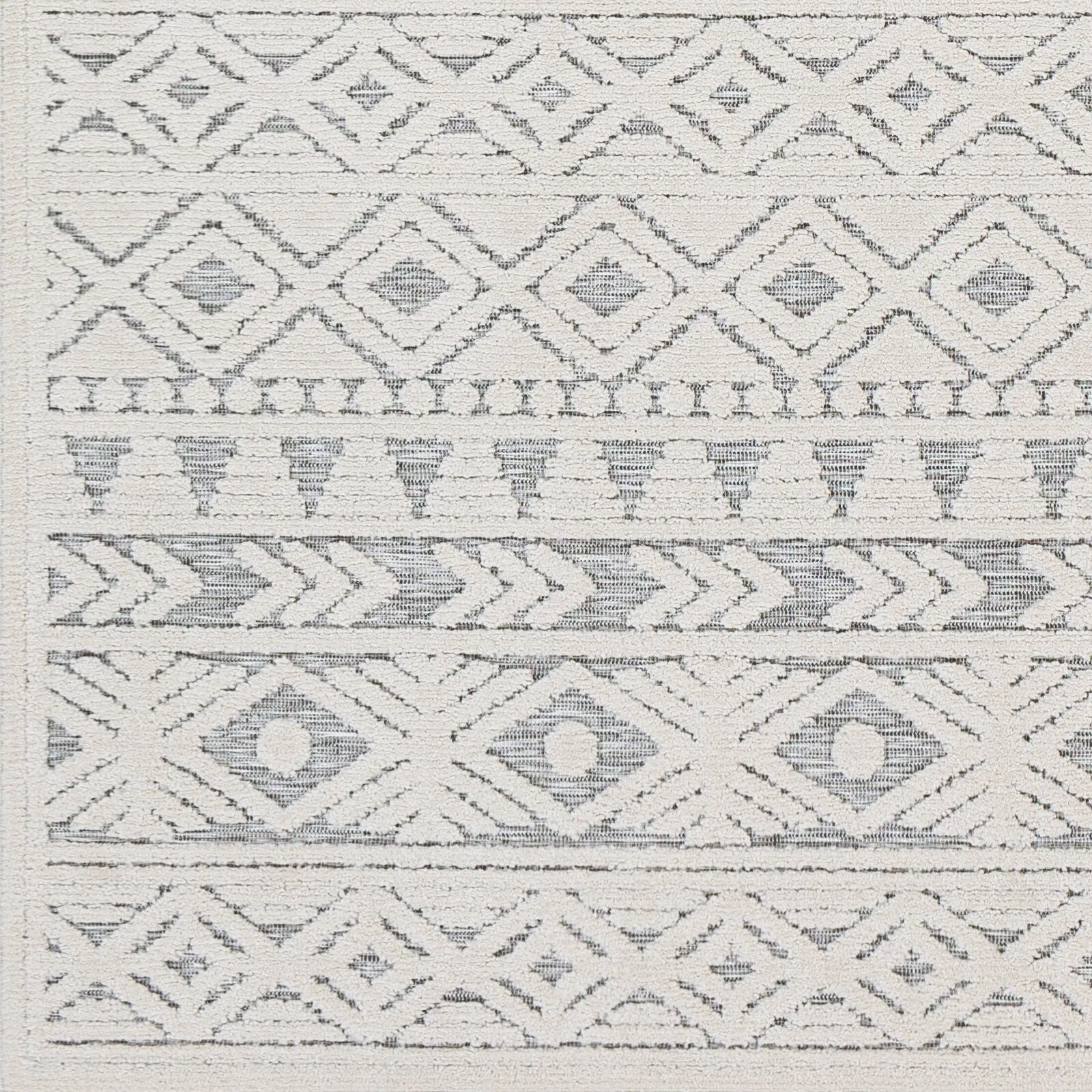 Atatiana Indoor/ Outdoor Global Stripe Area Rug