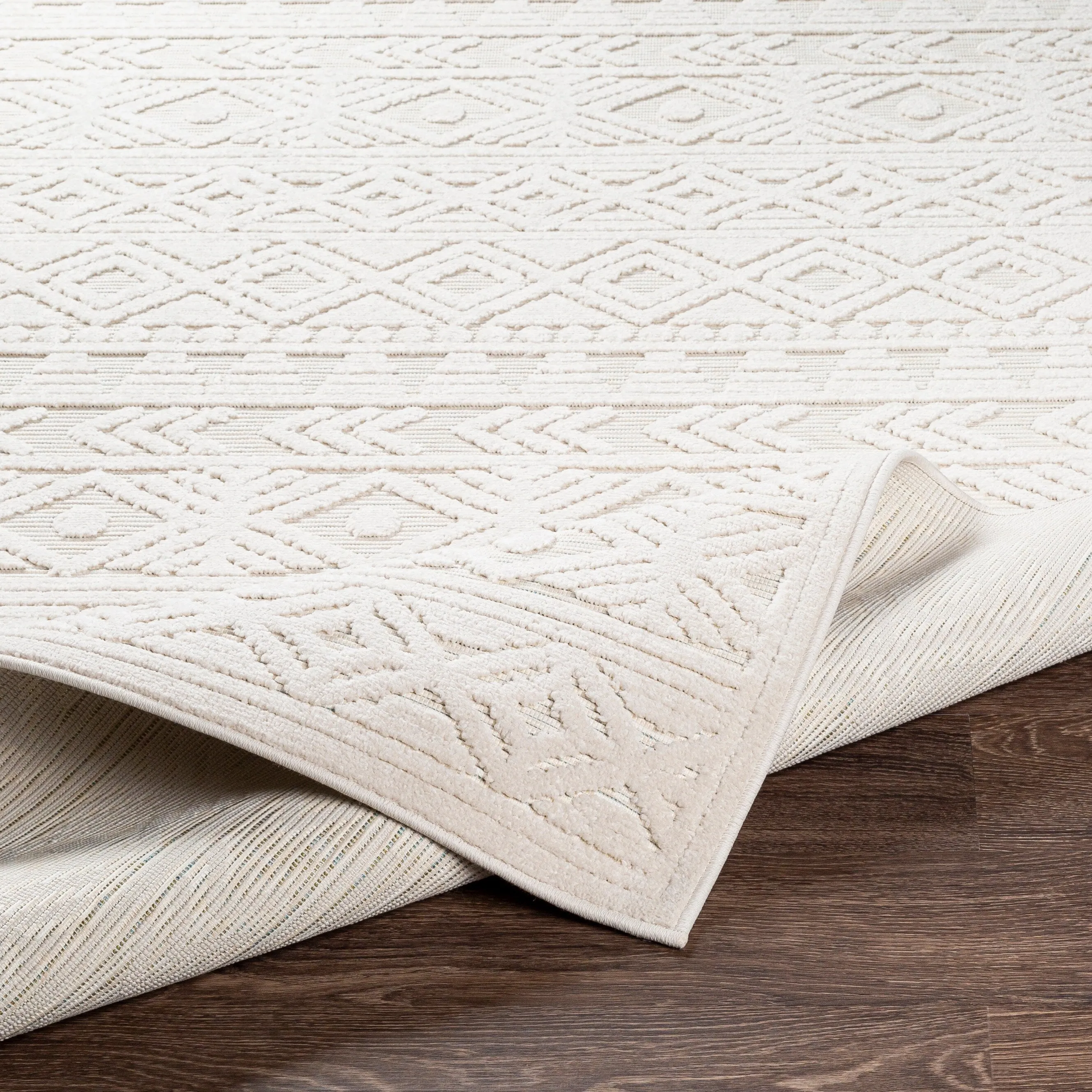 Atatiana Indoor/ Outdoor Global Stripe Area Rug