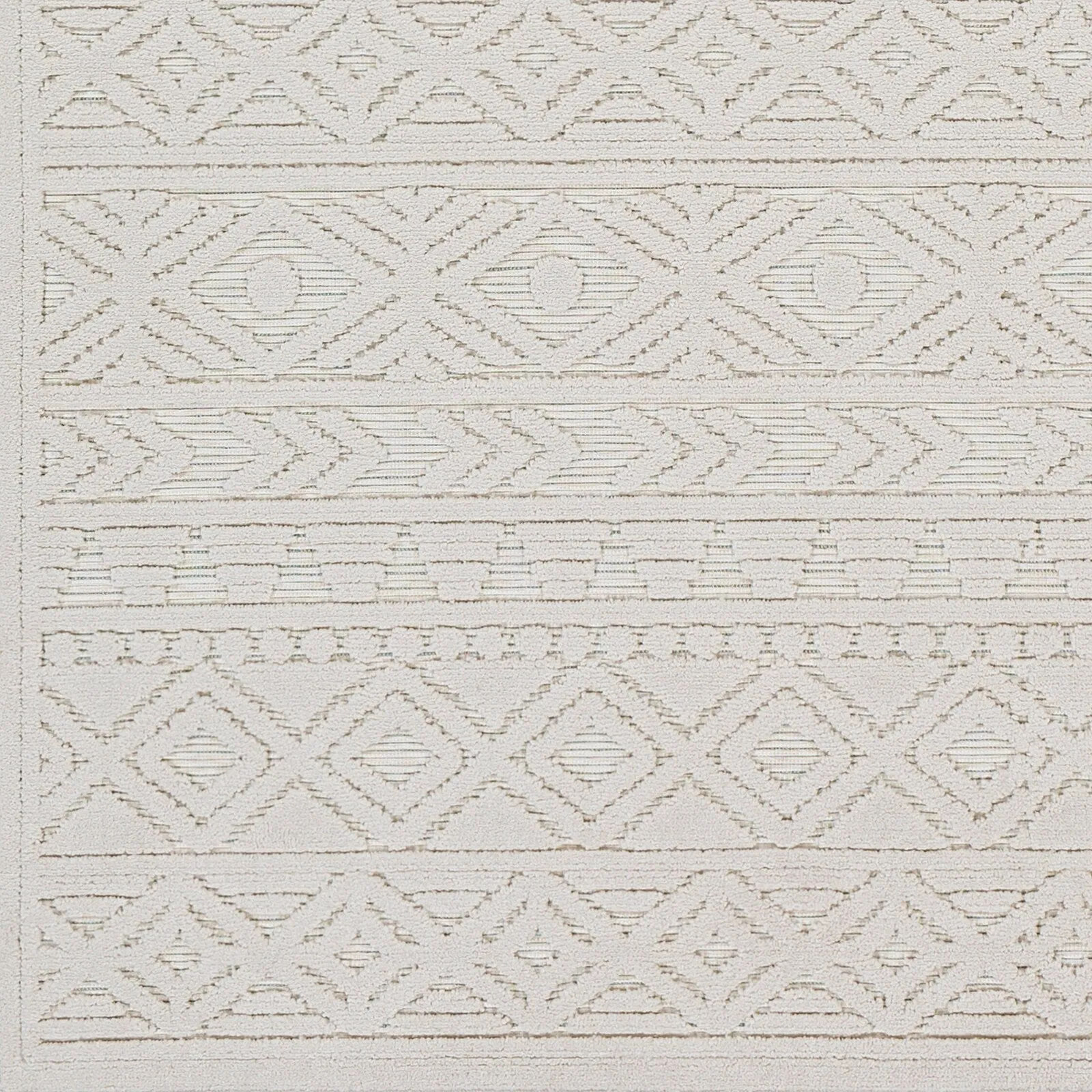 Atatiana Indoor/ Outdoor Global Stripe Area Rug