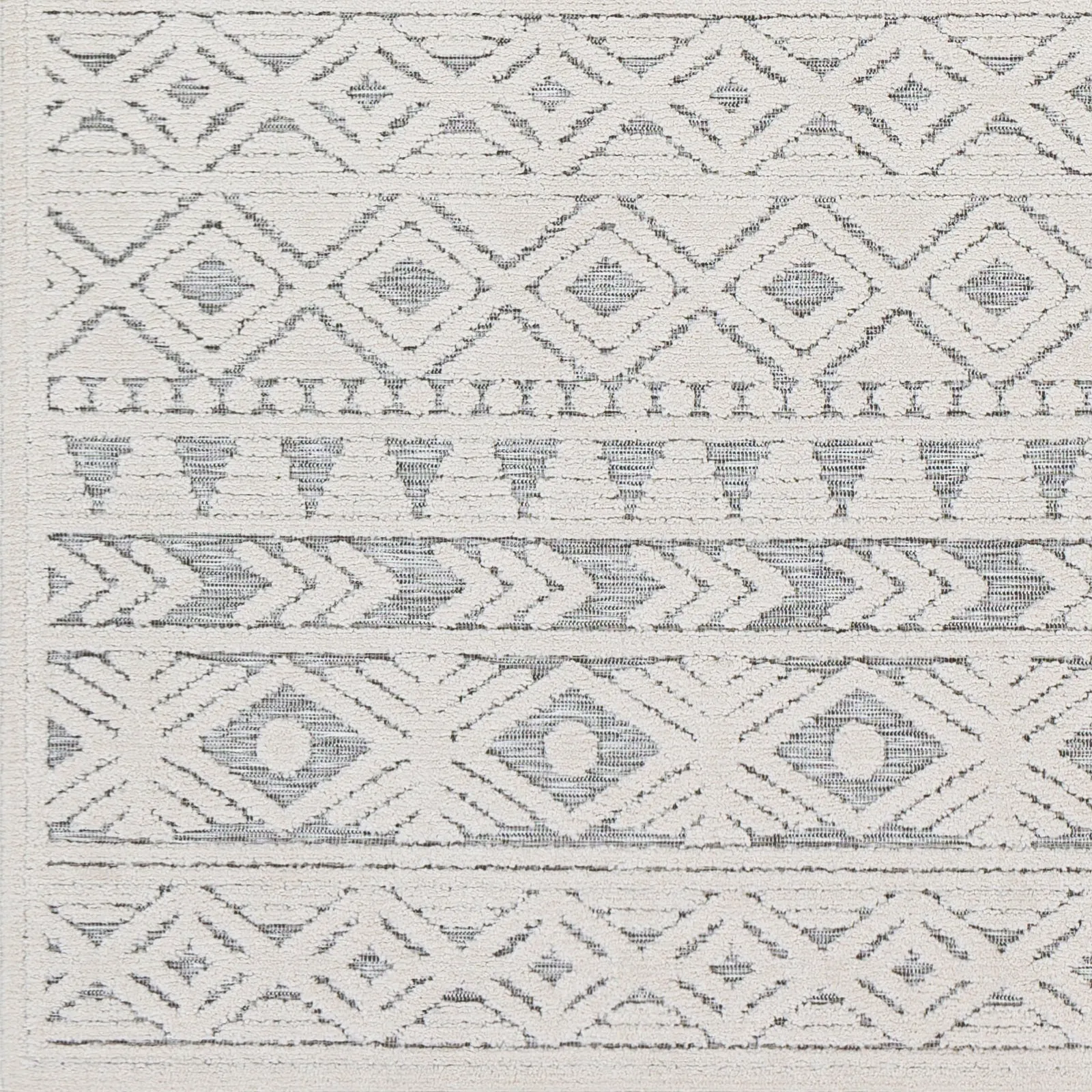 Atatiana Indoor/ Outdoor Global Stripe Area Rug