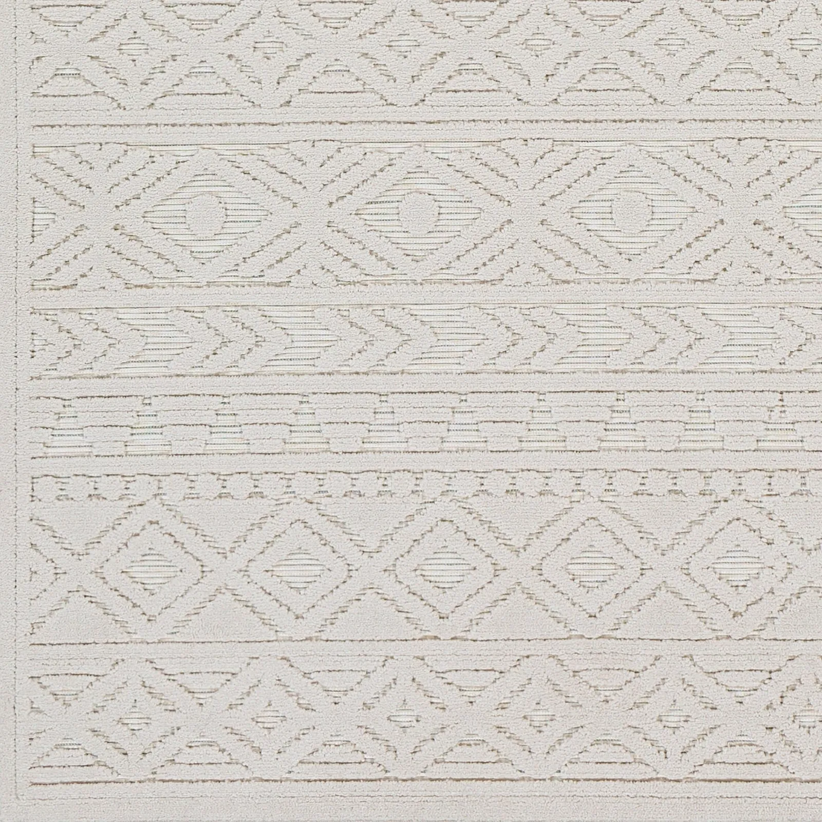 Atatiana Indoor/ Outdoor Global Stripe Area Rug