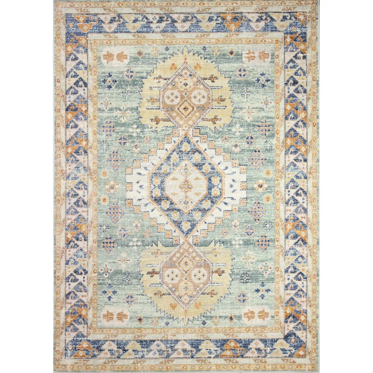 Bashian Jaci Lt.Green Transitional Area Rug