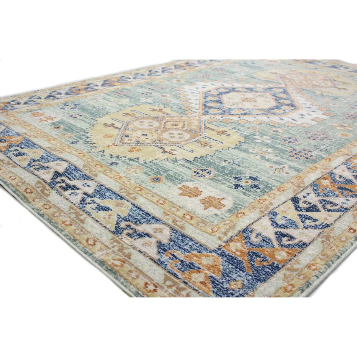 Bashian Jaci Lt.Green Transitional Area Rug