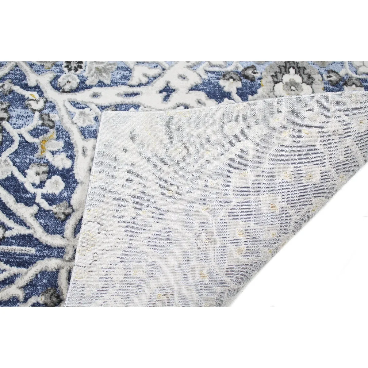 Bashian Shepherd Blue Transitional Area Rug