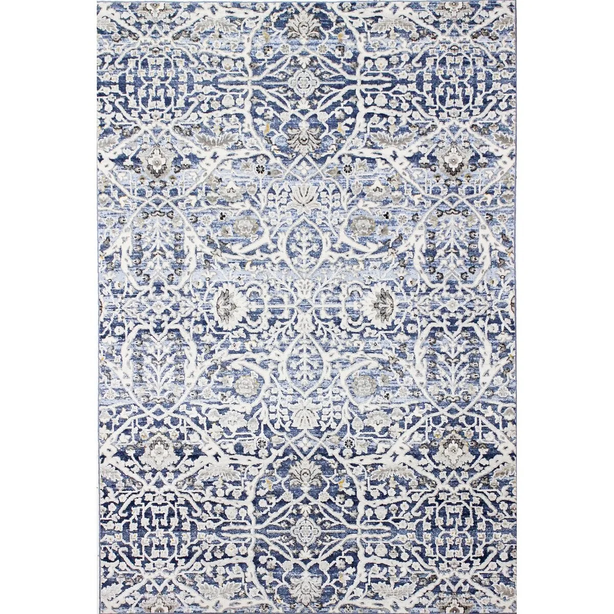 Bashian Shepherd Blue Transitional Area Rug