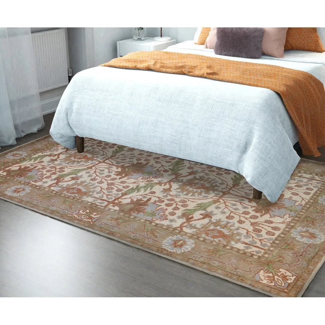 Bashian Somers Beige Transitional Area Rug