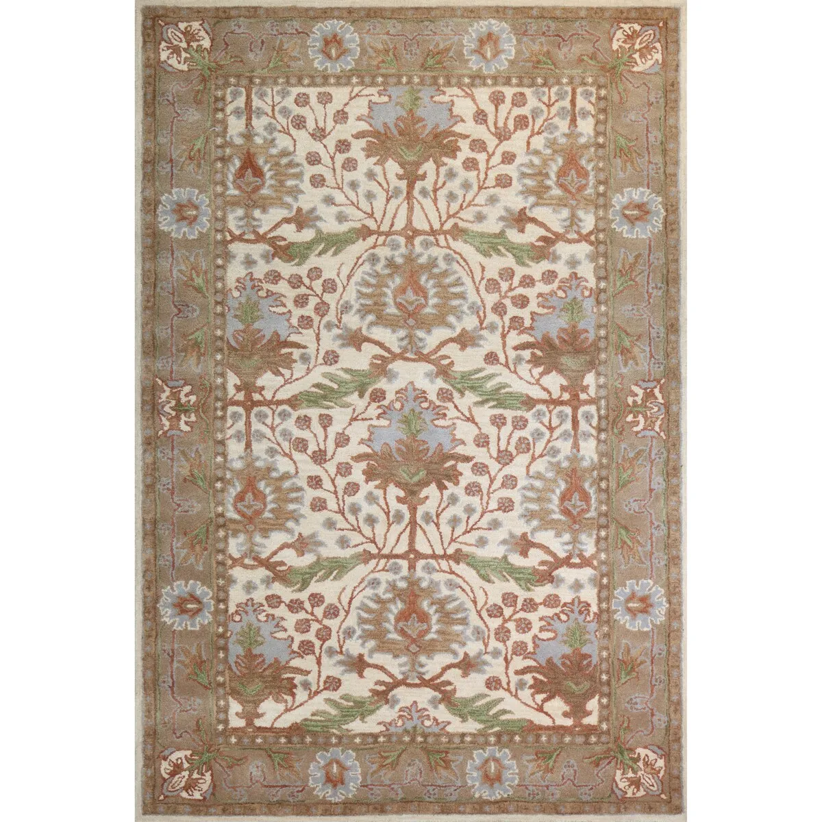 Bashian Somers Beige Transitional Area Rug