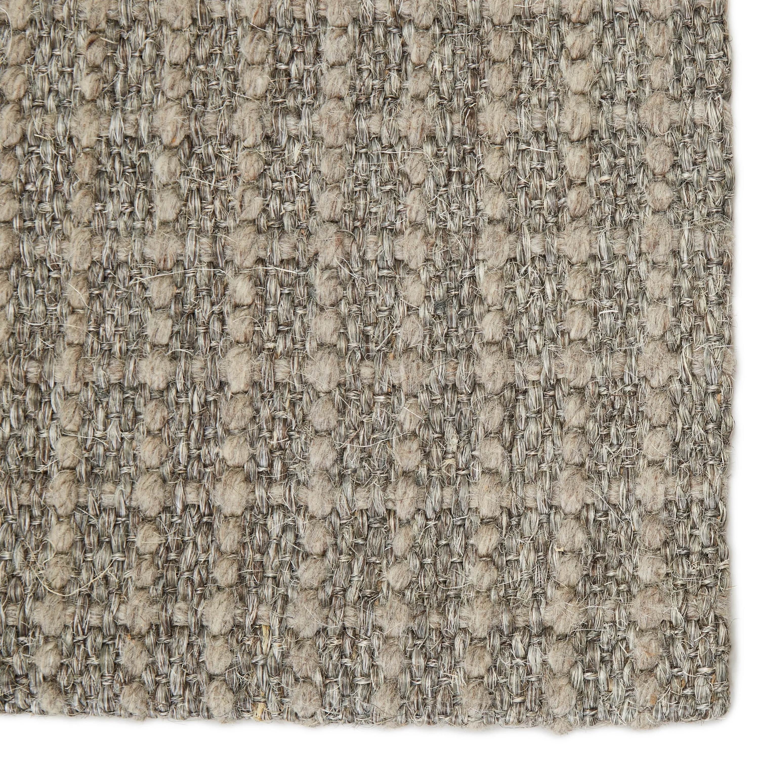 Bauer Natural Solid Color Wool and Sisal Blend Area Rug