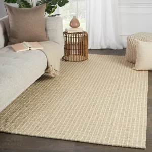 Bauer Natural Solid Color Wool and Sisal Blend Area Rug