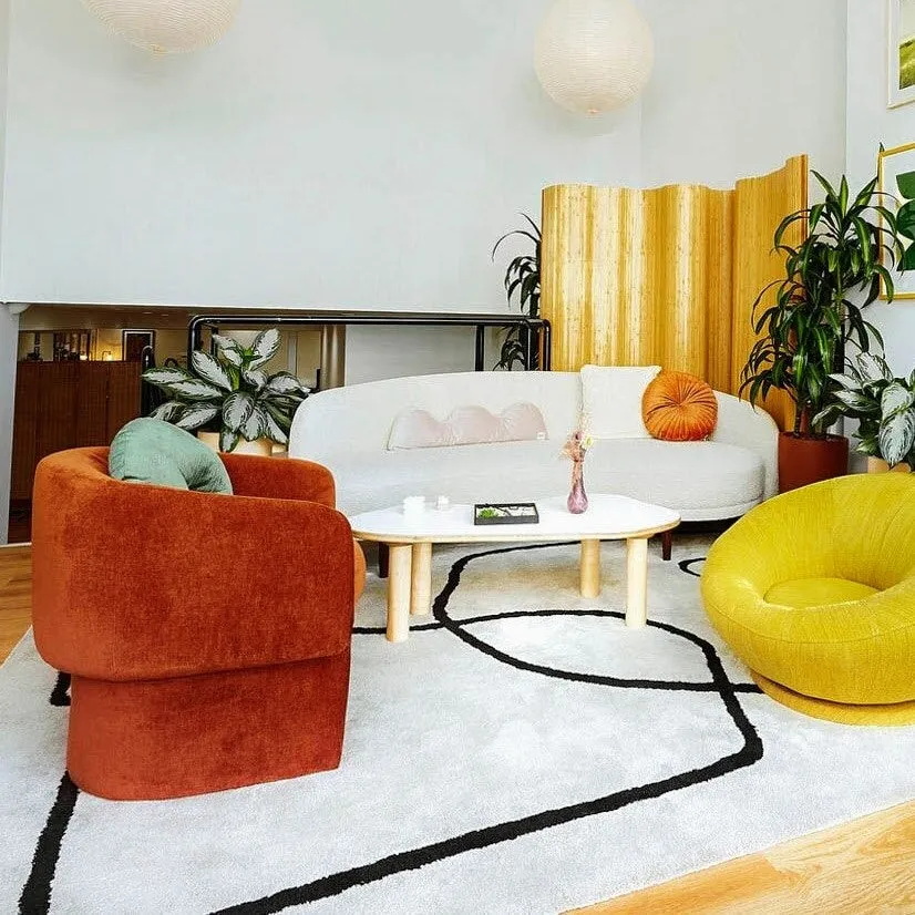Baxter Abstract Modern Area Rug